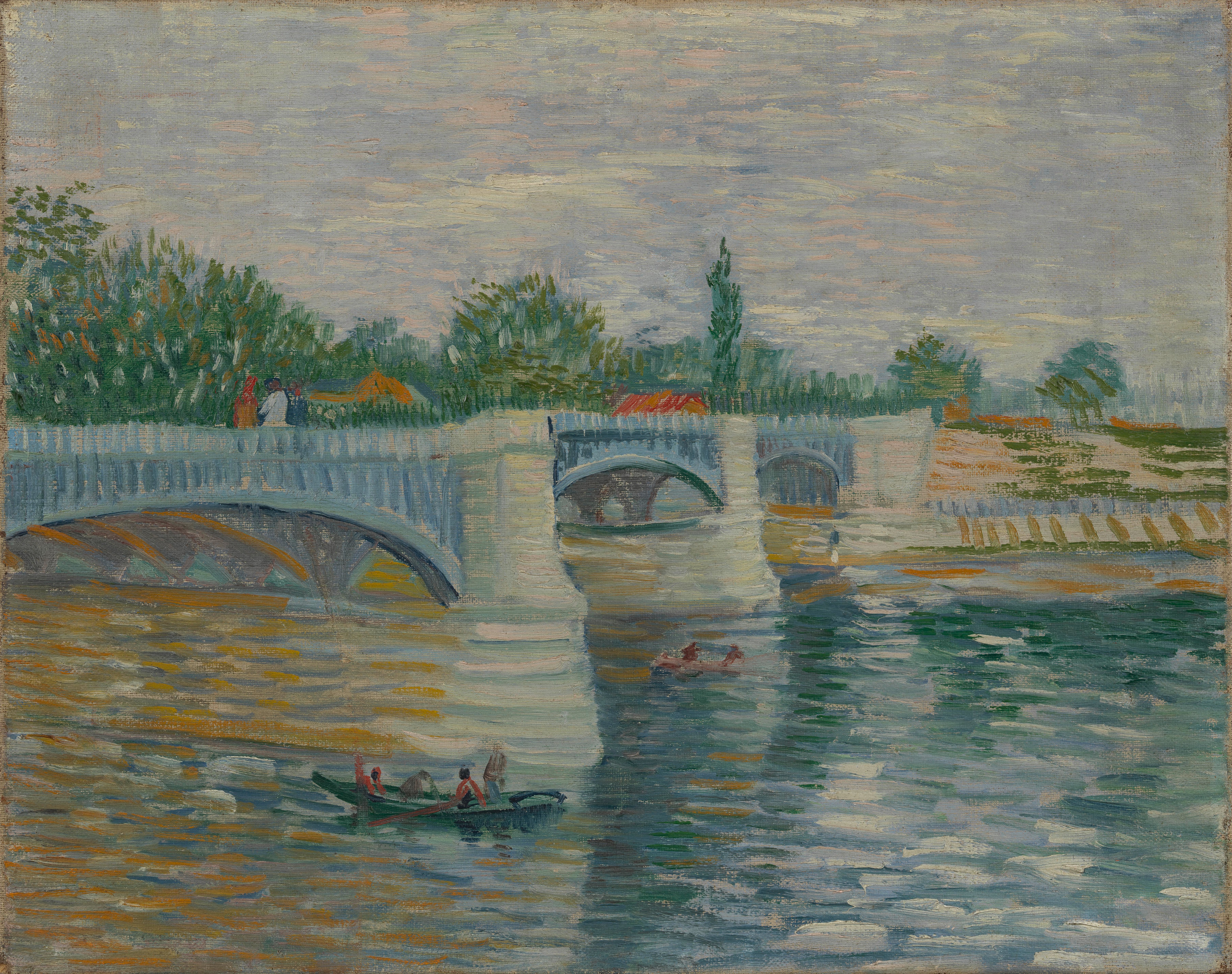 The Bridge at Courbevoie, 1887, by Vincent van Gogh