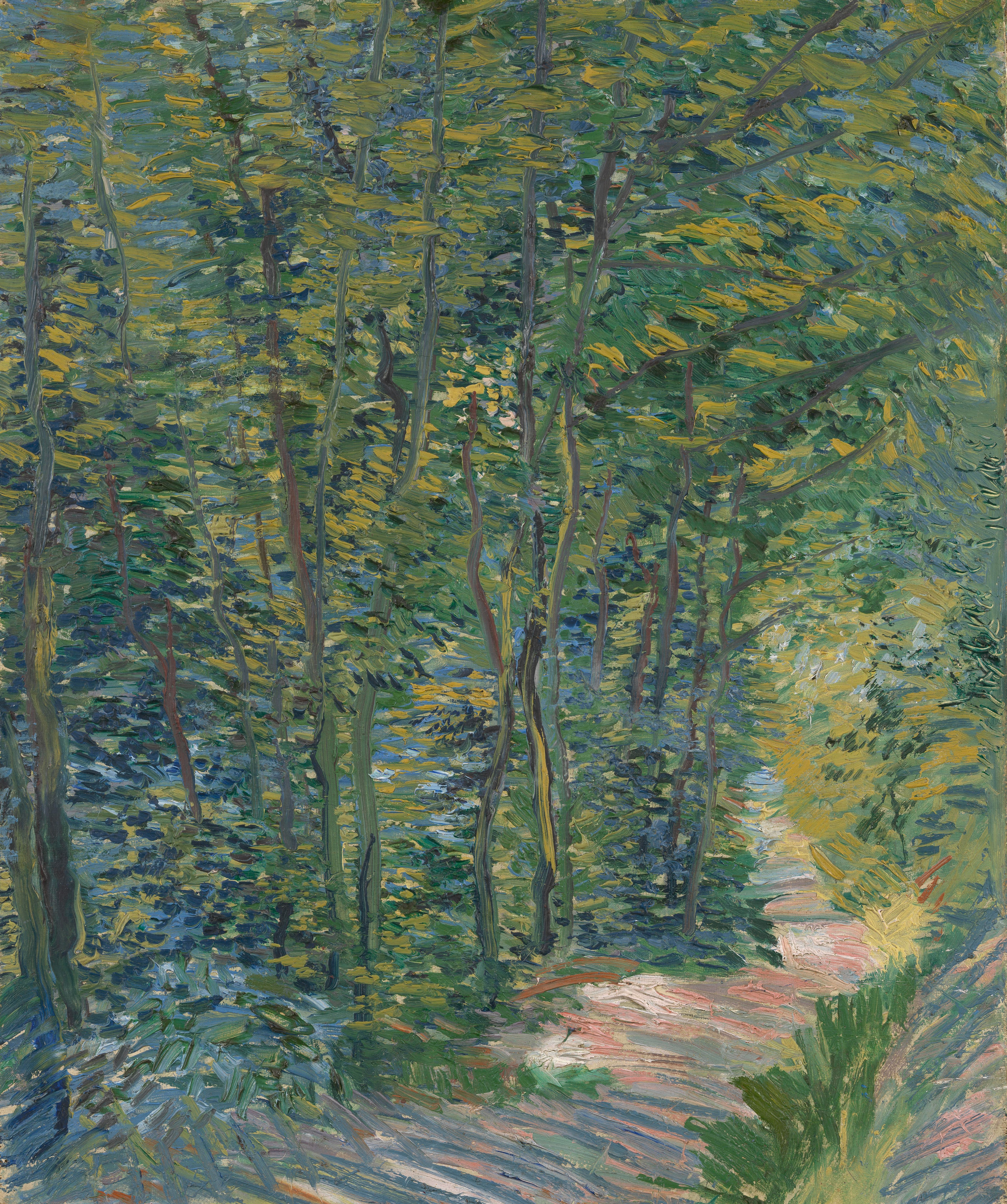 Path in the Woods, 1887, by Vincent van Gogh