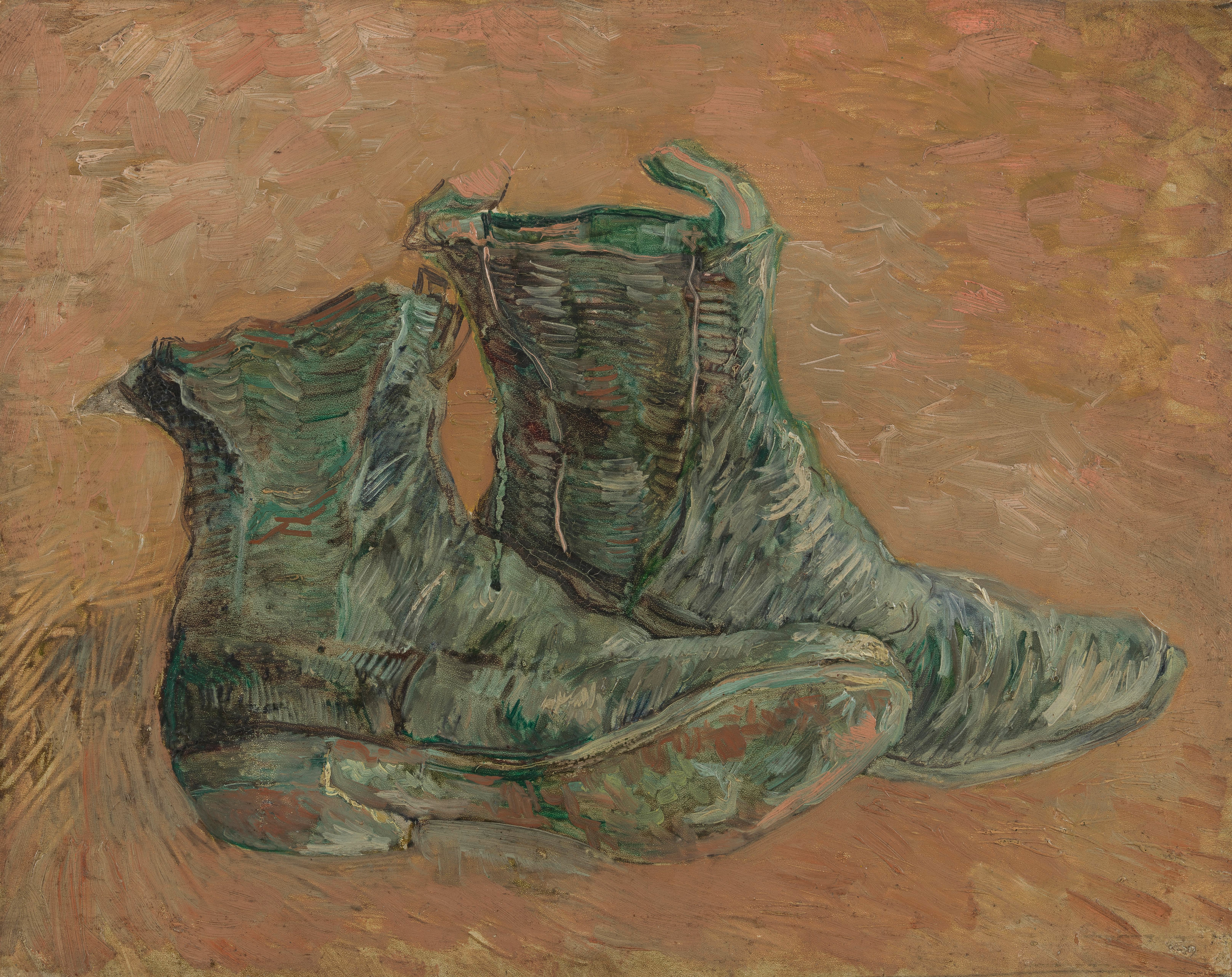 Shoes, 1887, by Vincent van Gogh