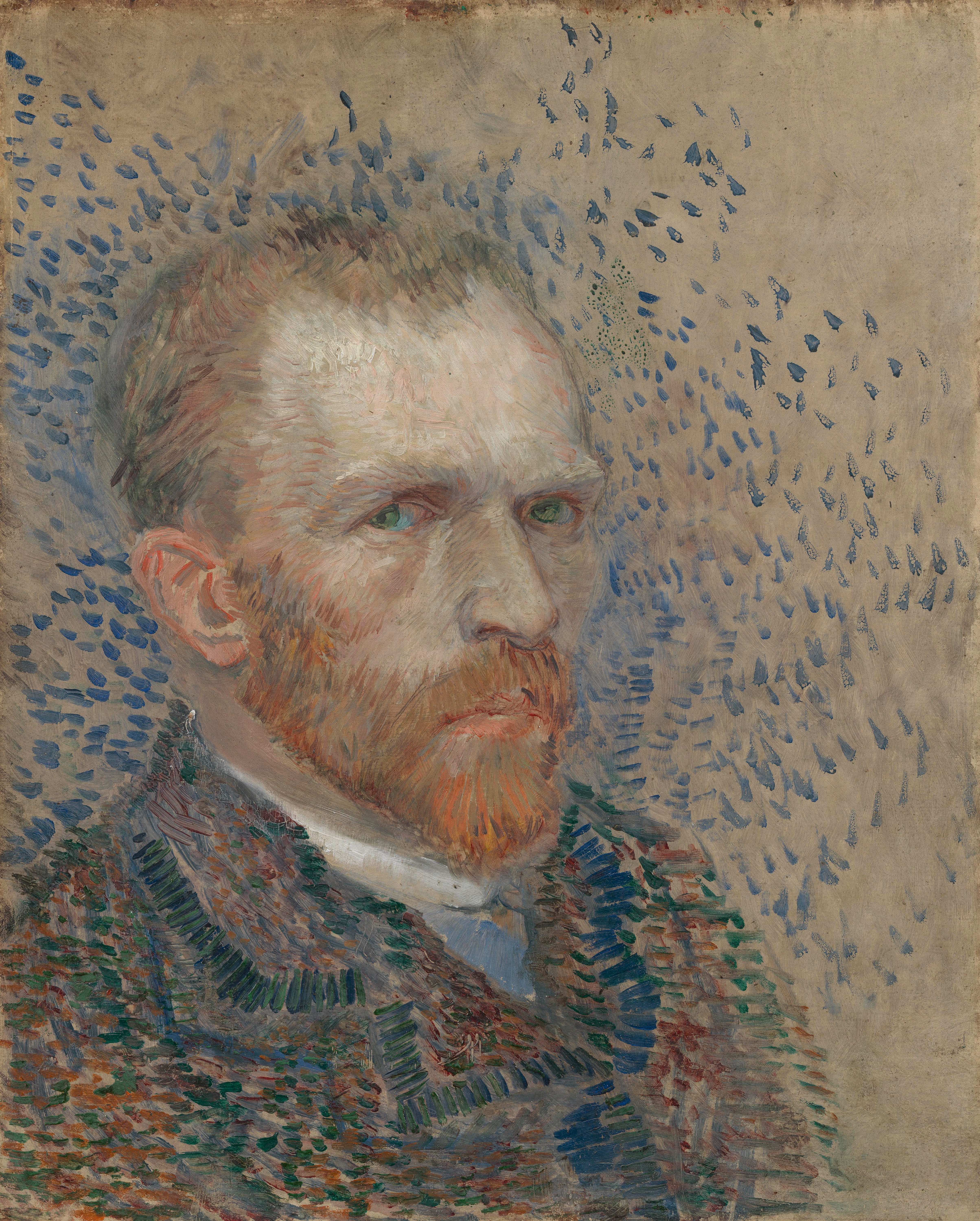 Self-Portrait, 1887, by Vincent van Gogh
