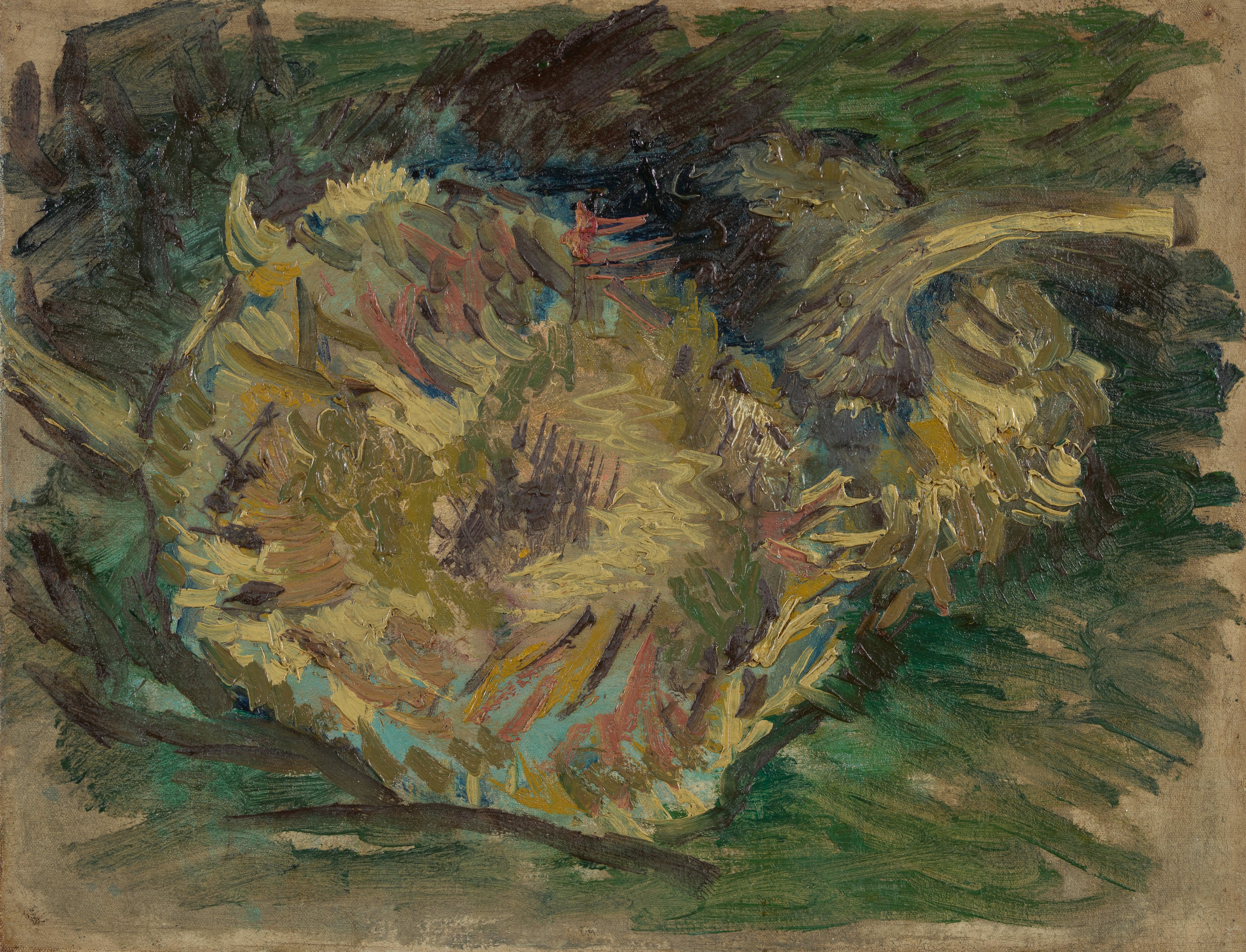 Sunflowers Gone to Seed, 1887, by Vincent van Gogh