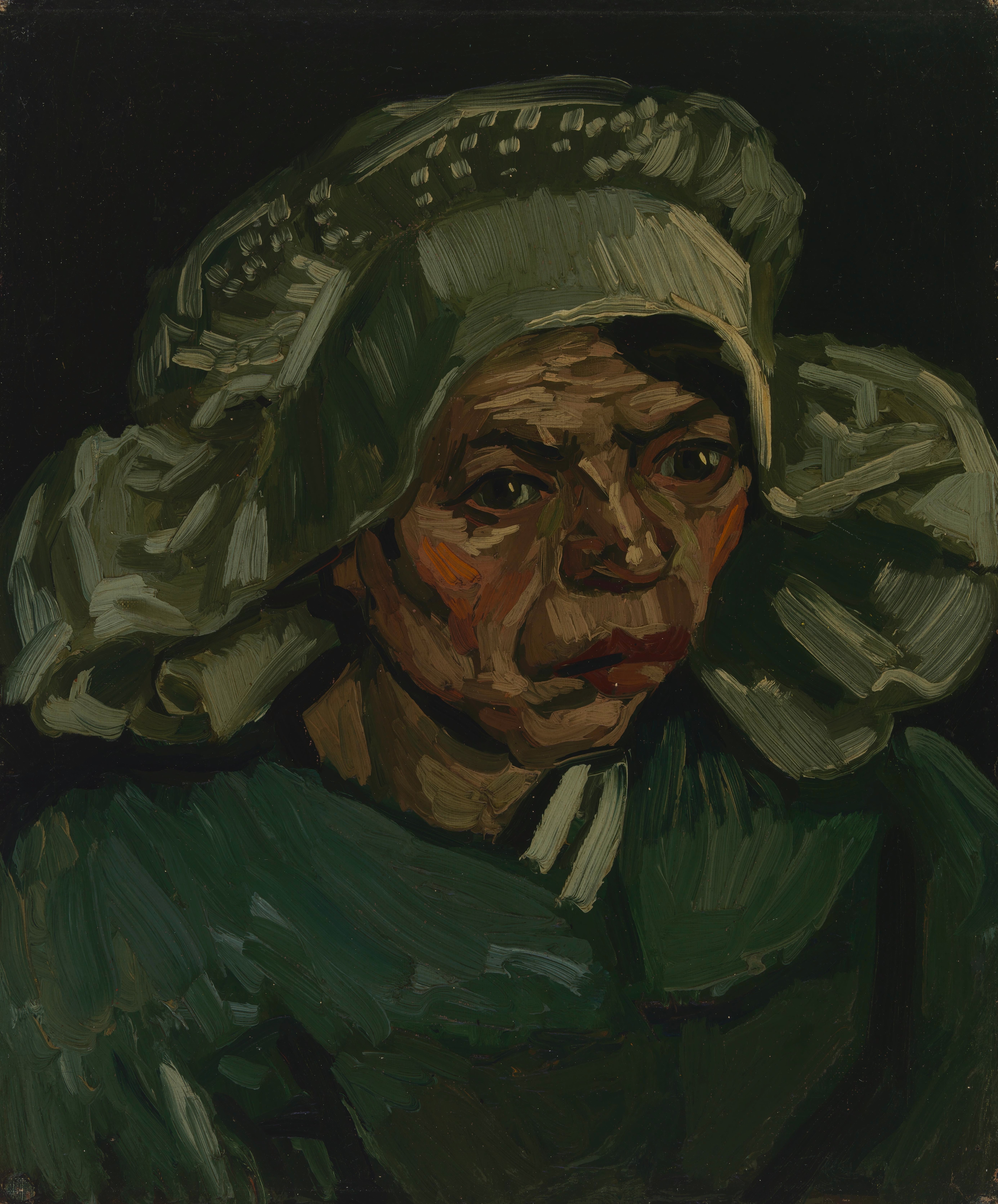 Head of a Woman, 1885, by Vincent van Gogh