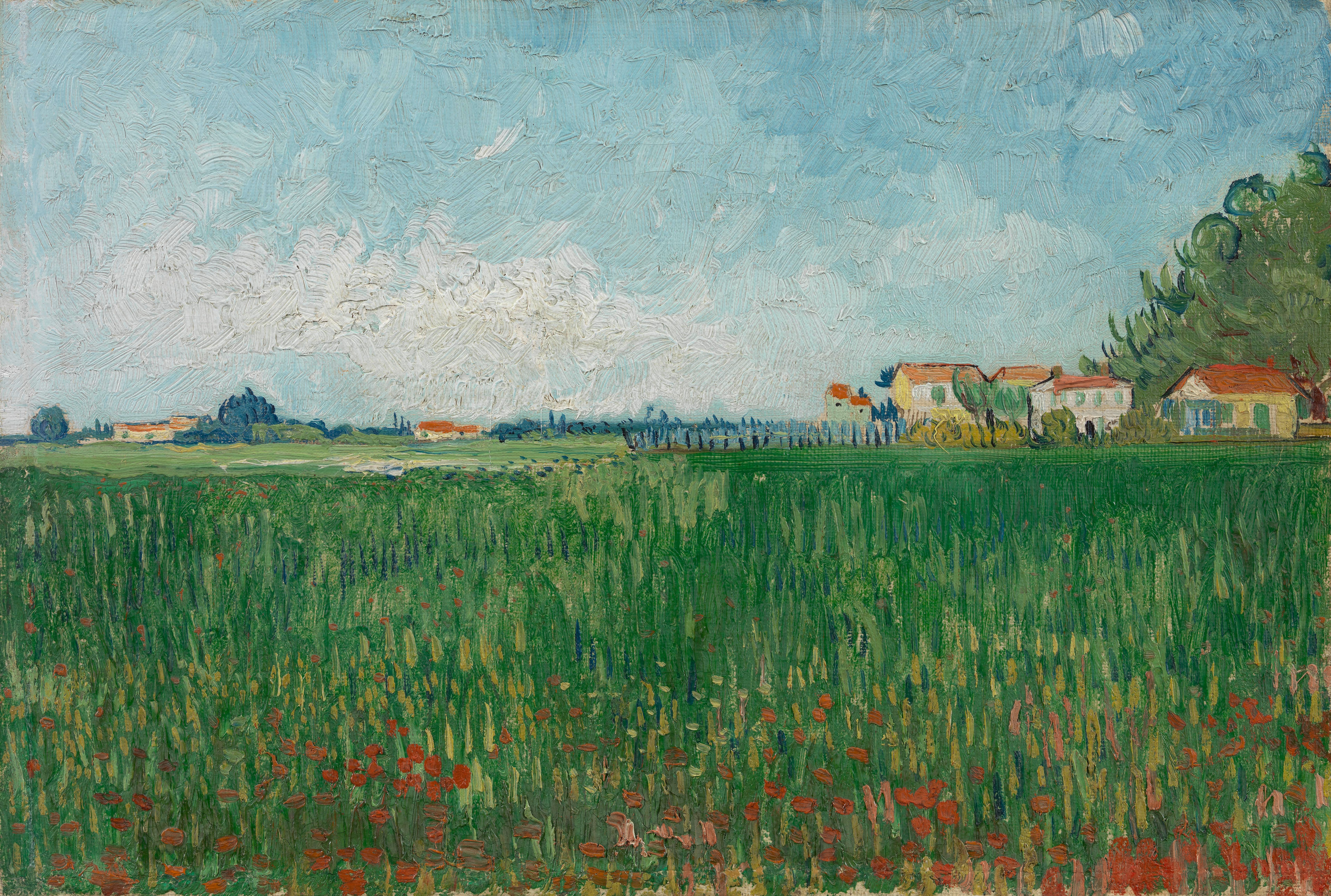 Field with Poppies, 1888, by Vincent van Gogh