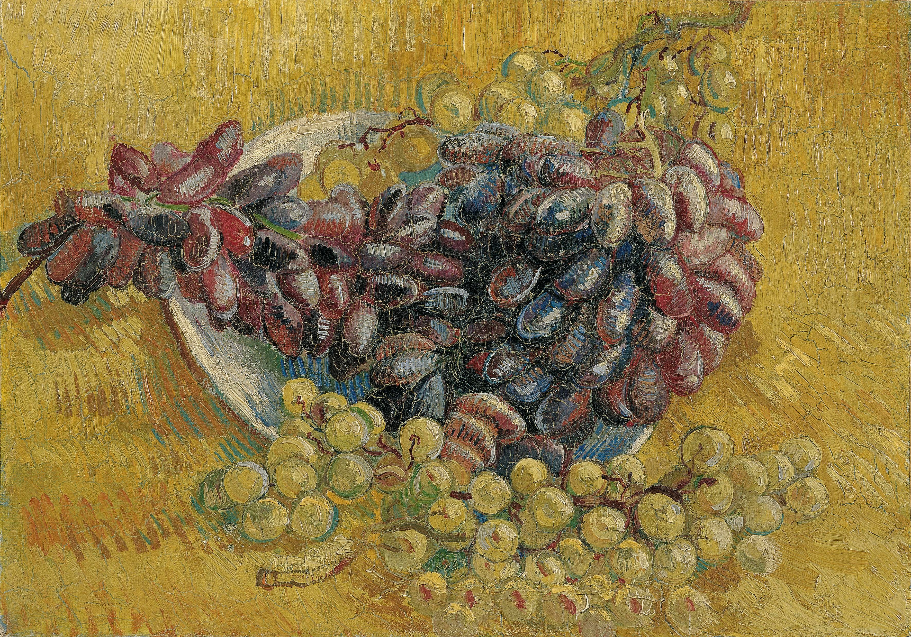 Grapes, 1887, by Vincent van Gogh