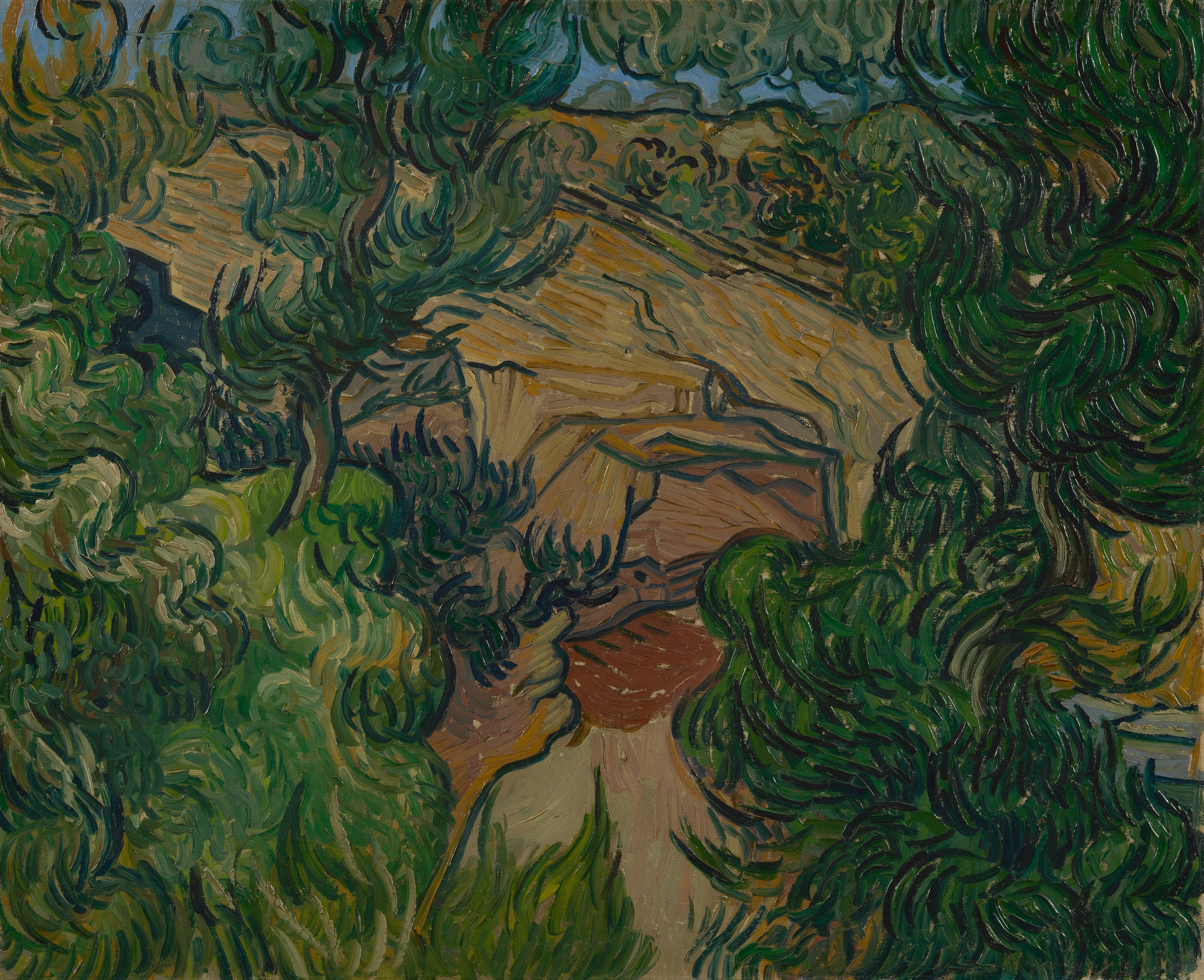 Entrance to a Quarry, 1889, by Vincent van Gogh