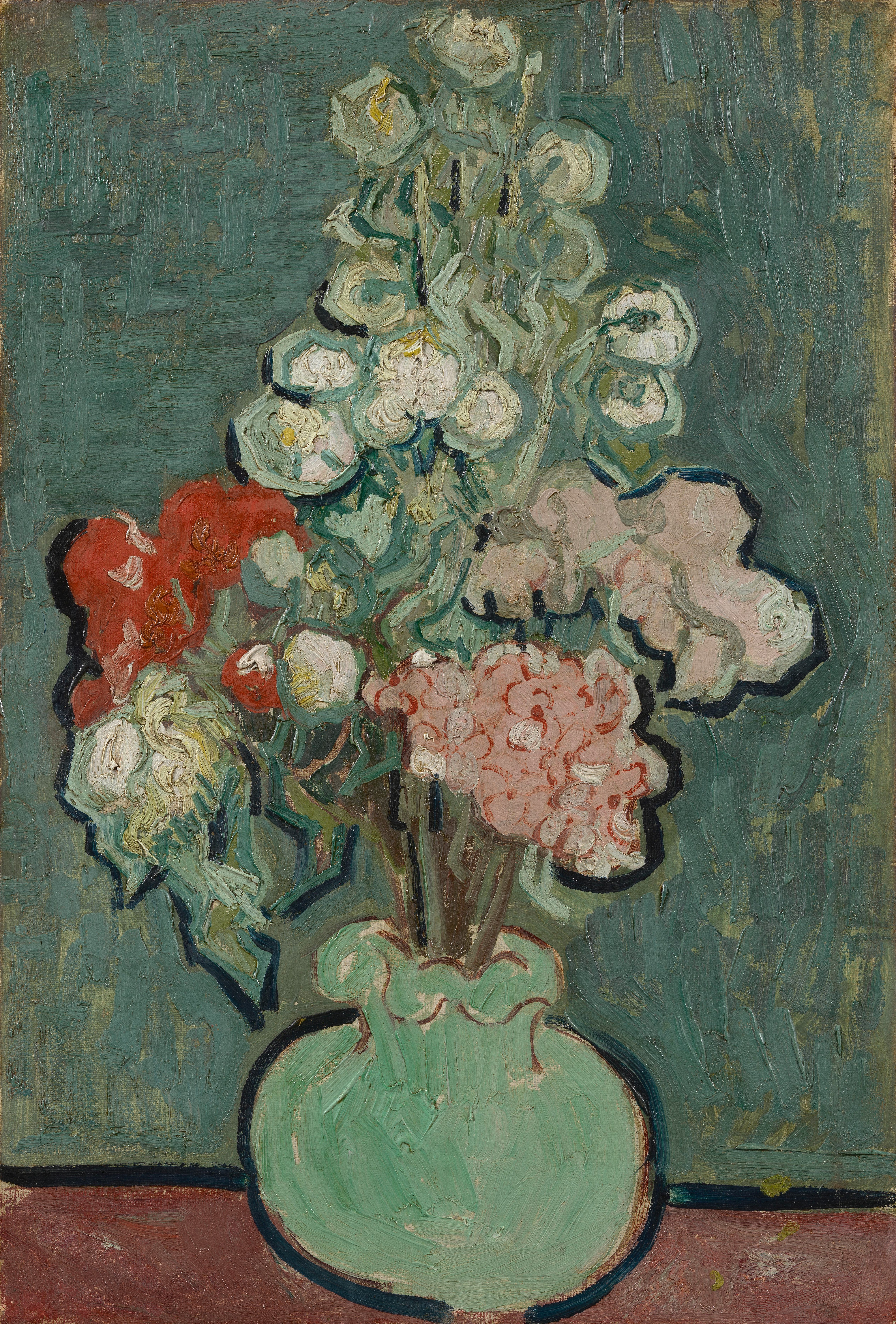 Vase of Flowers, 1890, by Vincent van Gogh