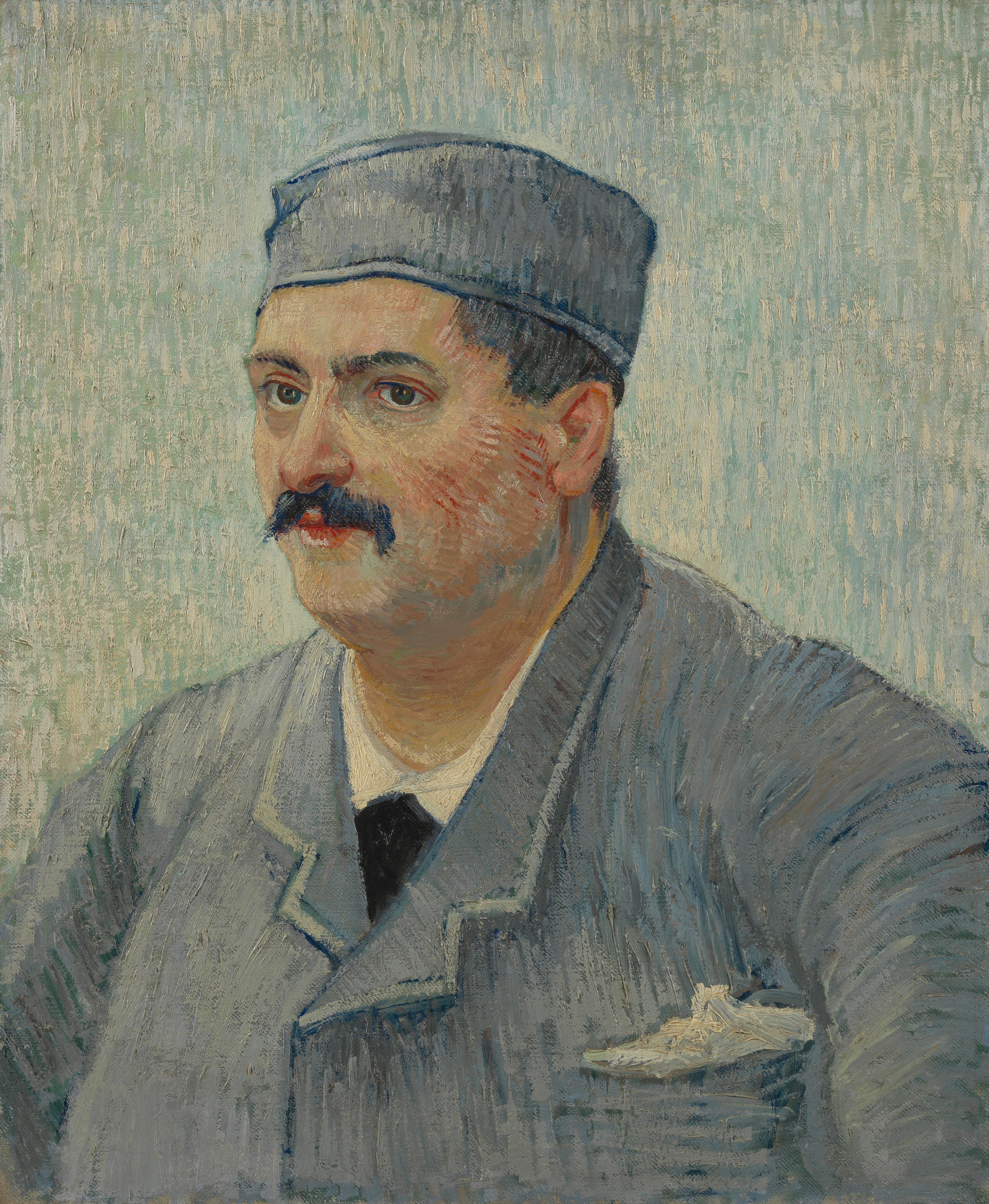 Portrait of Etienne-Lucien Martin, 1887, by Vincent van Gogh