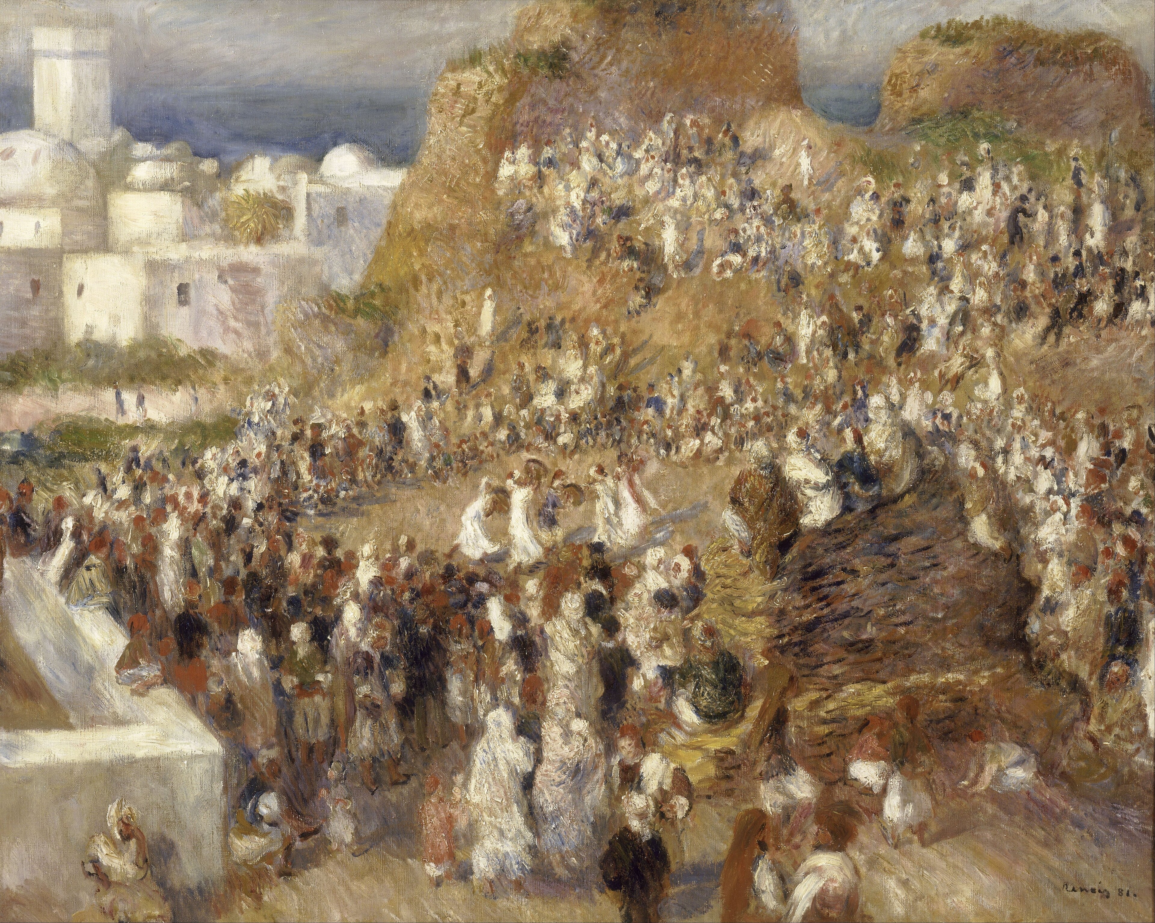 La Mosquée by Pierre-Auguste Renoir