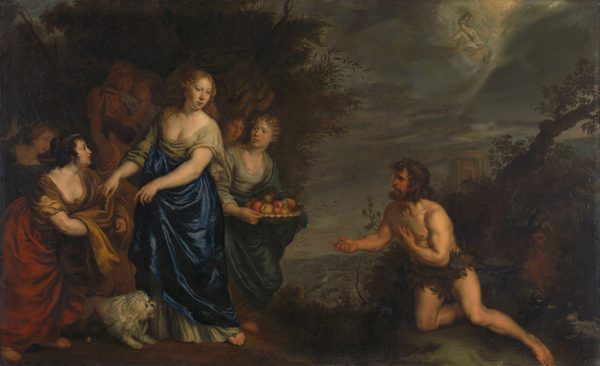 Odysseus and Nausicaa by Joachim von Sandrart the Elder