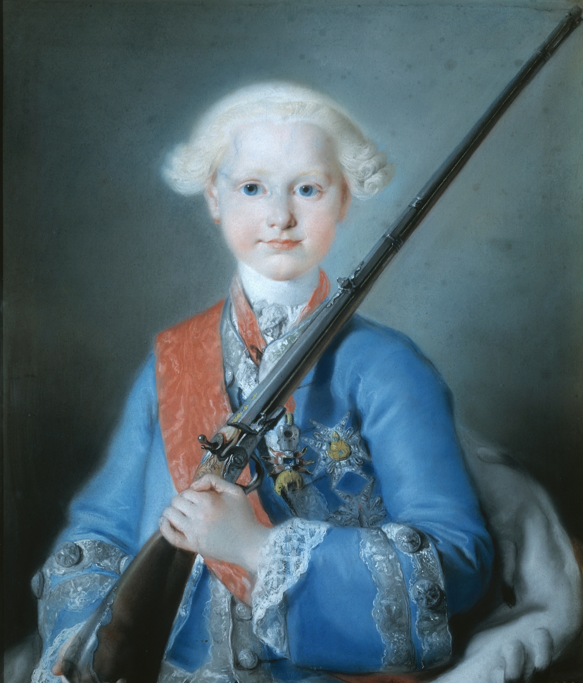 Portrait of Infante Antonio Pascual of Spain (1755-1817) by Lorenzo Baldissera Tiepolo