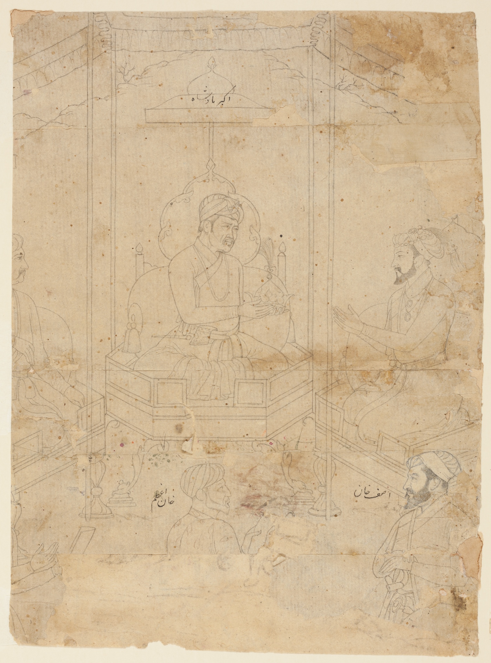 A work made of ink on paper.