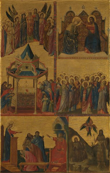 Scenes from the Lives of the Virgin, Saint John the Evangelist, Saint Catherine of Alexandria, Saint Francis and Saint John the Baptist by Giovanni da Rimini