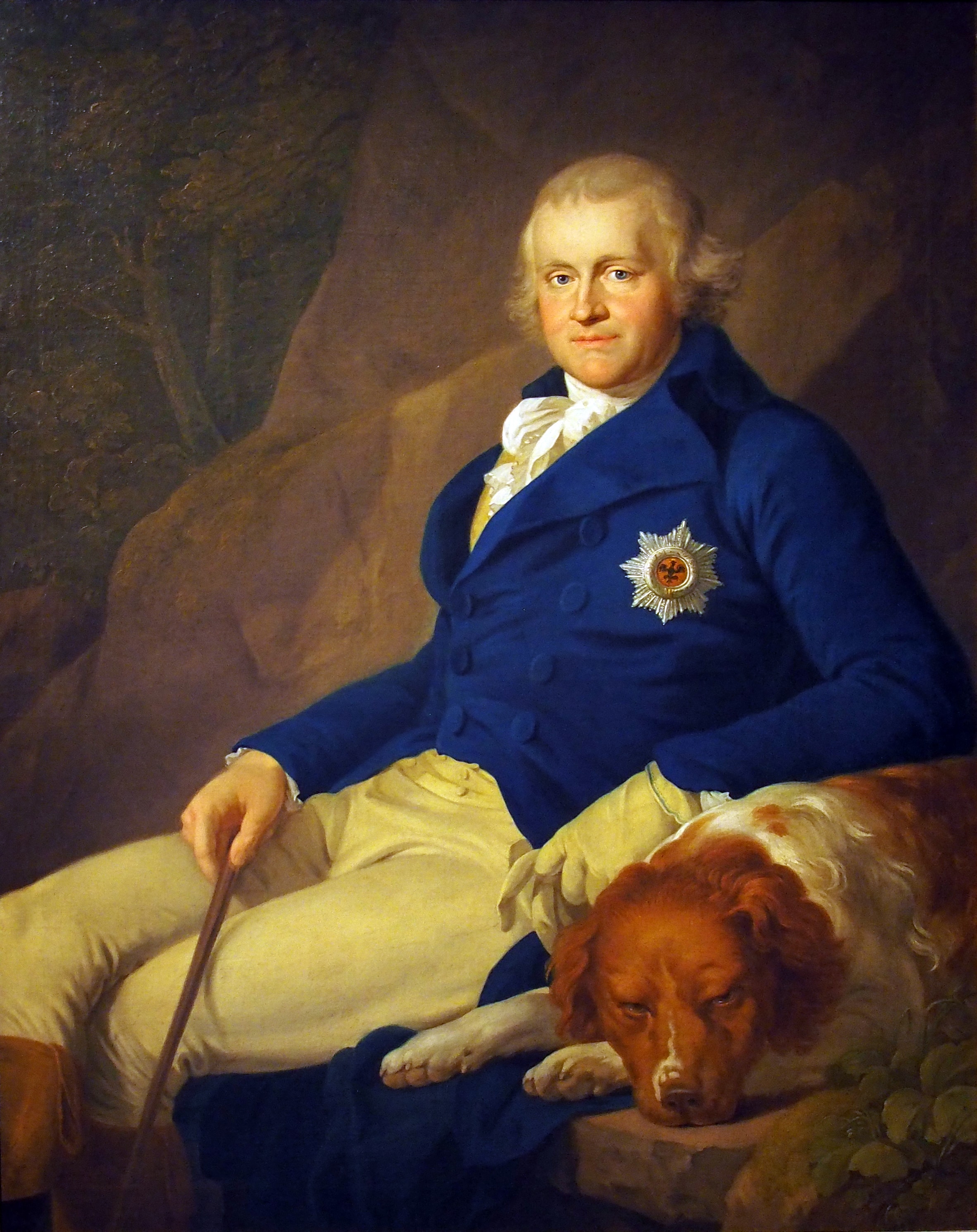 Carl August, Duke of Saxe-Weimar and Eisenach by Georg Melchior Kraus