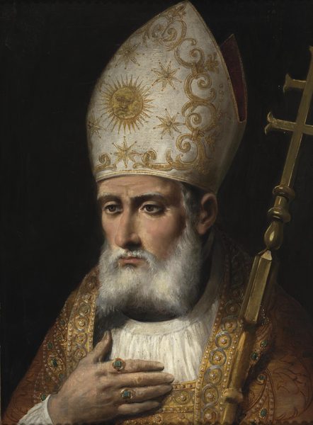 San Juan de Ribera by Salvador Martínez Cubells