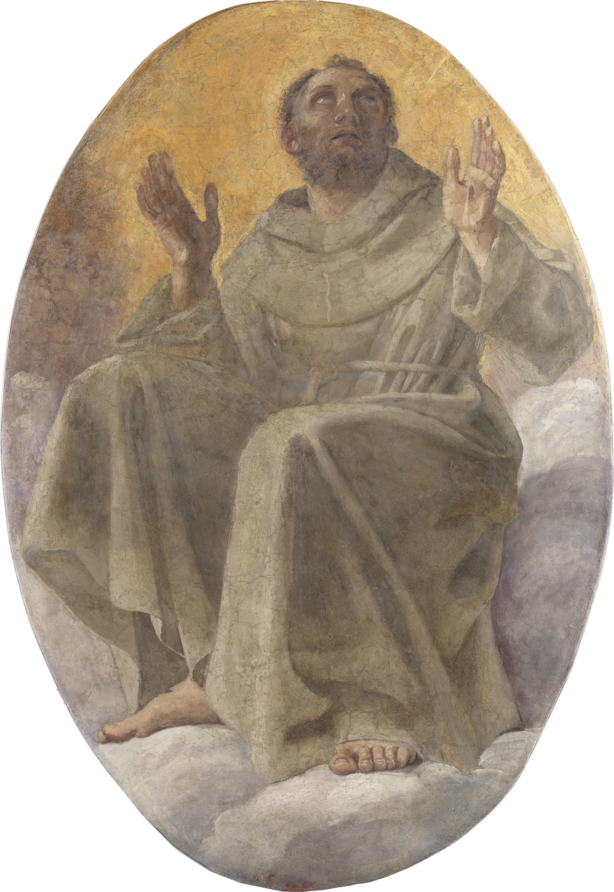 Apotheosis of St Francis by Annibale Carracci