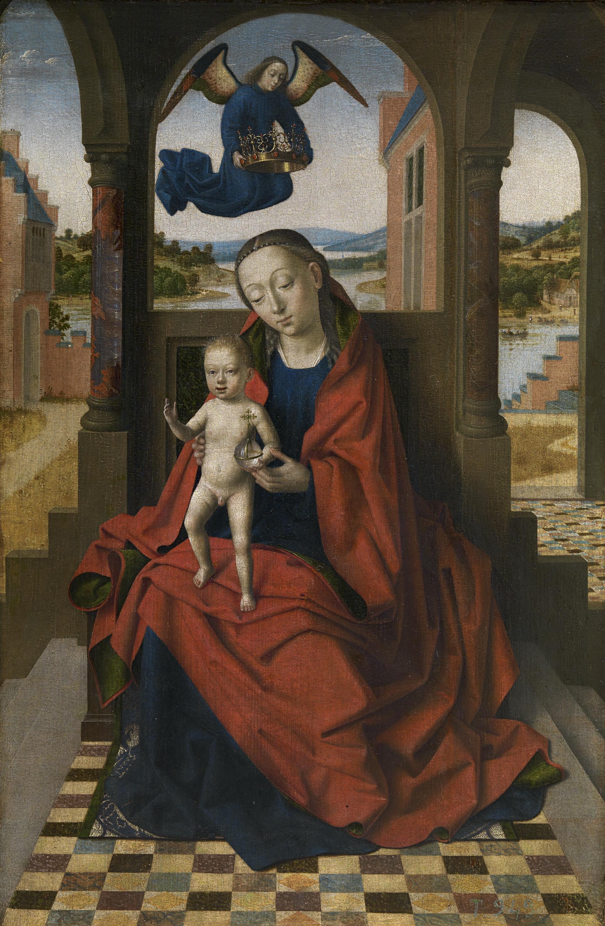 La Virgen con el Niño by Petrus Christus