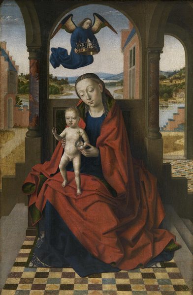 La Virgen con el Niño by Petrus Christus