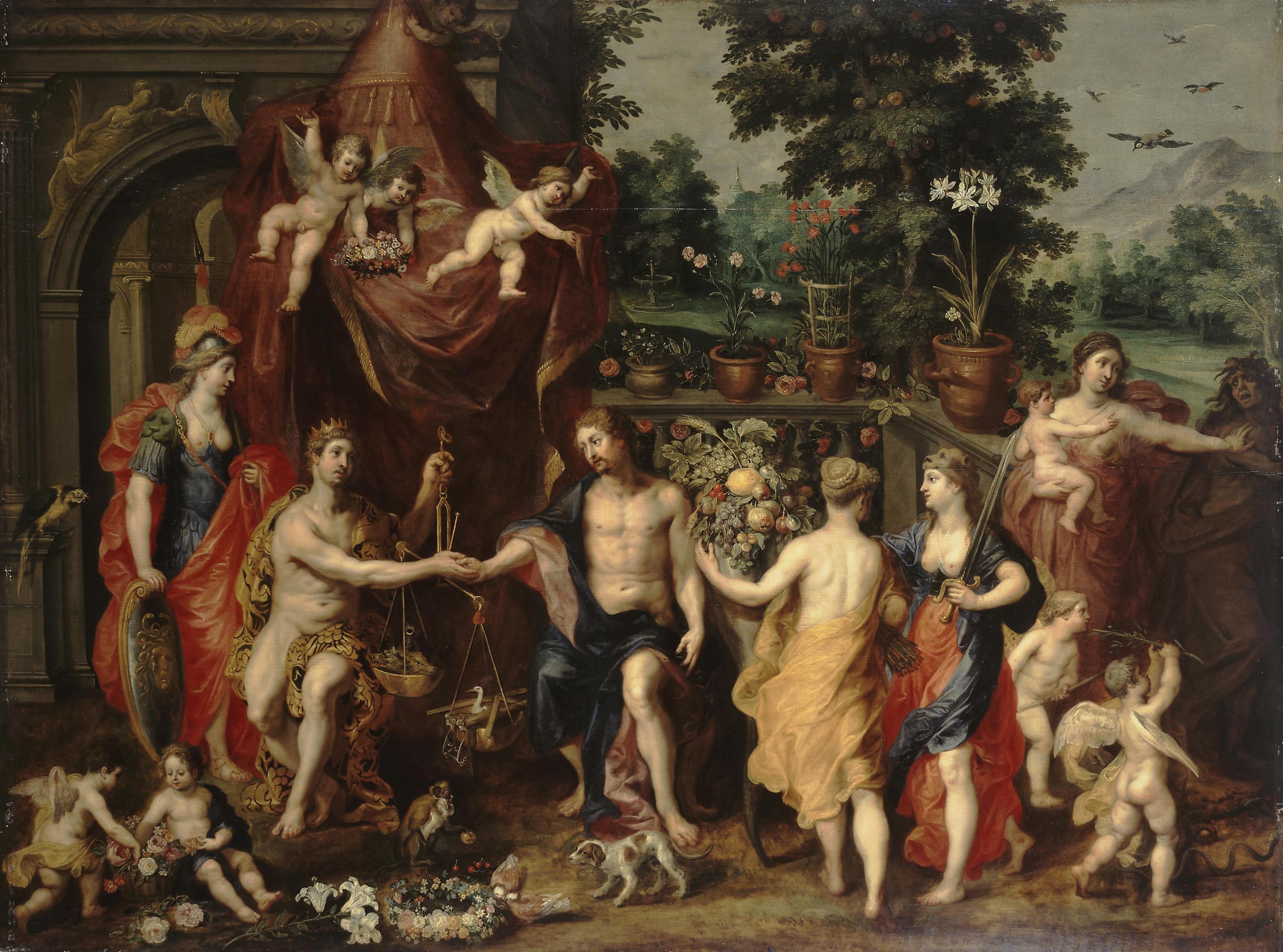 Allegory of the Virtuous Life by Hendrick van Balen the Elder