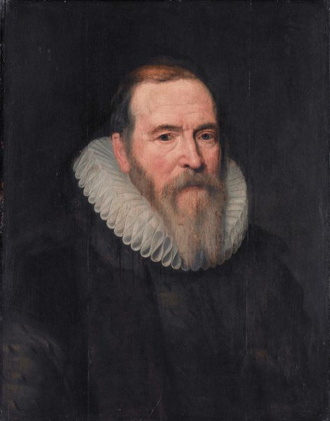 Portrait of Johan van Oldenbarnevelt by Michiel Jansz. van Mierevelt
