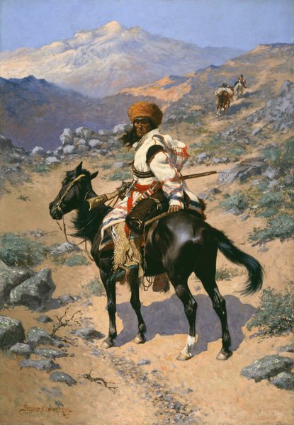 An Indian Trapper, 1889, by Frederic S. Remington by Frederic Remington