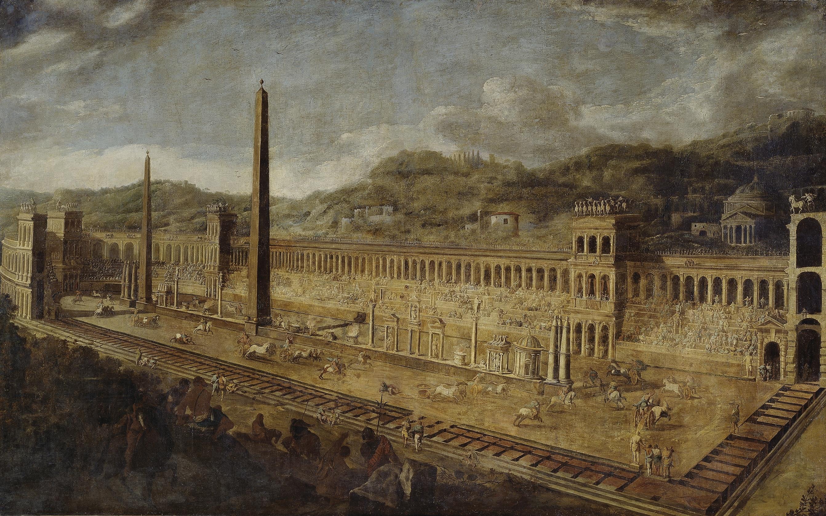 Circus Maximus in Rome by Viviano Codazzi