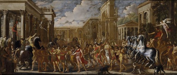 Triumphal Entry of Vespasian in Rome by Viviano Codazzi