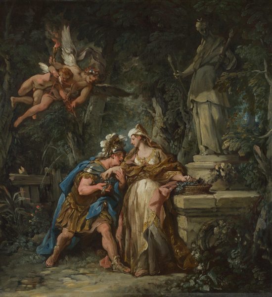Jason swearing eternal affection to Medea by Jean-François de Troy