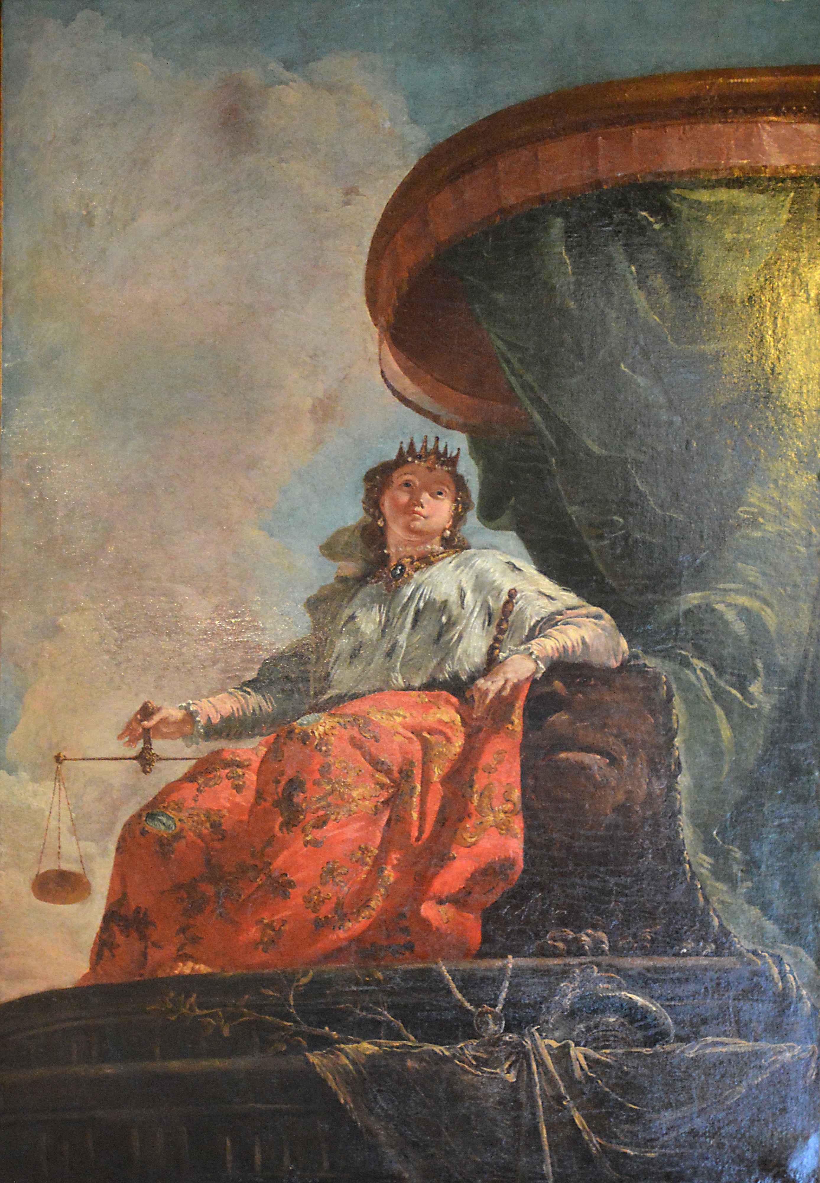 Allegory of Justice by Francesco Fontebasso