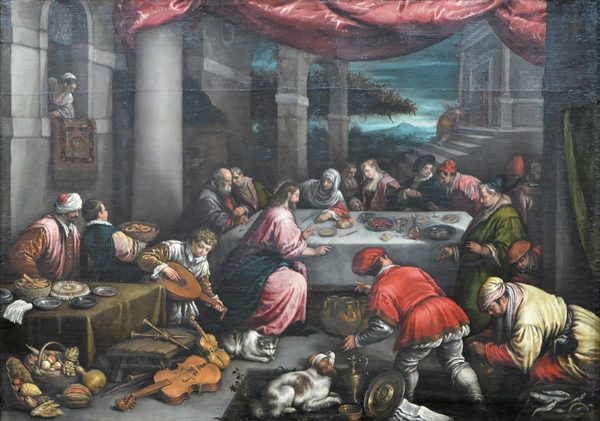 Les Noces de Cana by Leandro Bassano