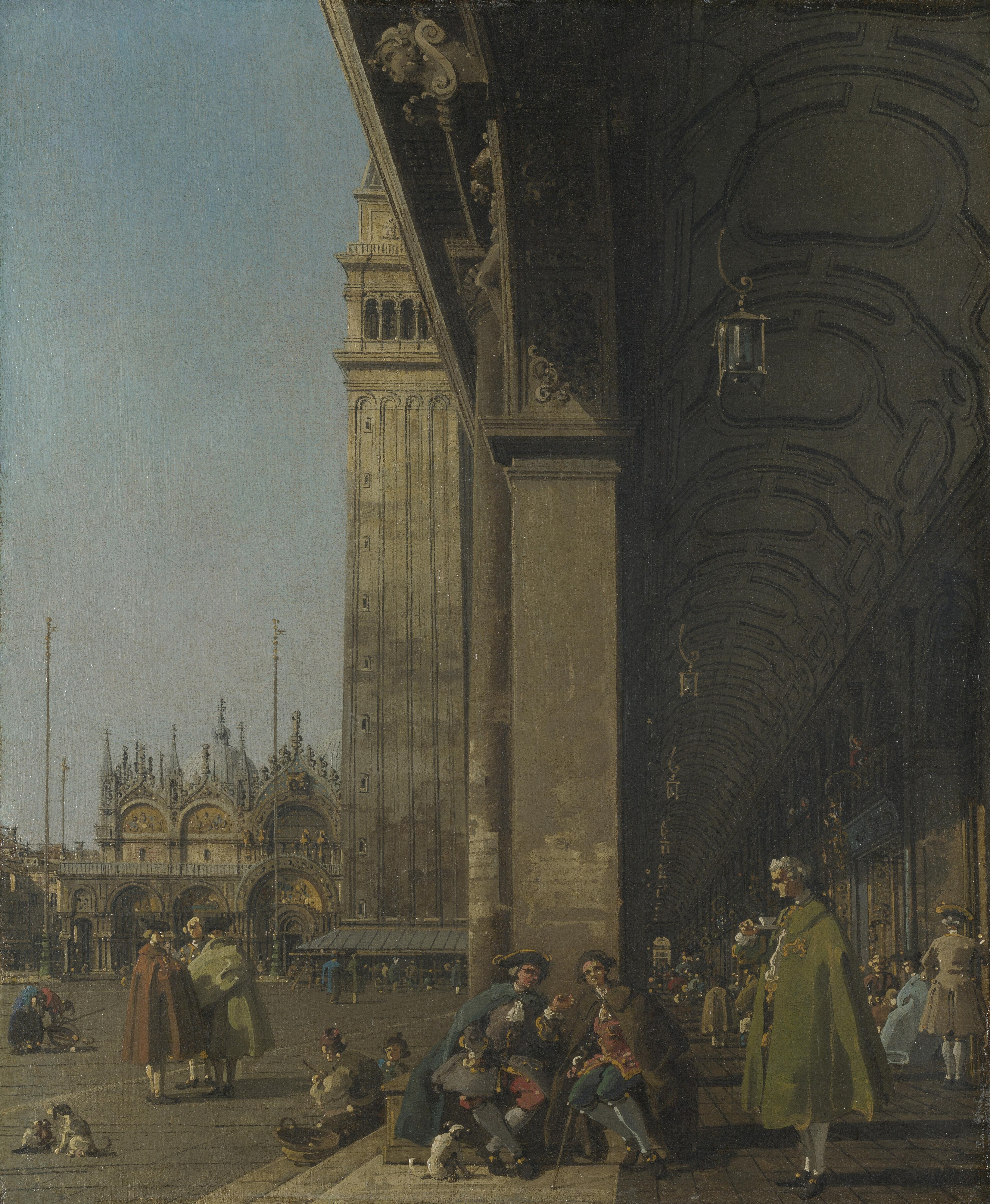 Venice: The Piazza San Marco by Canaletto