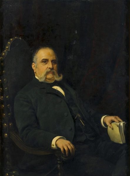Augusto Comas y Arqués by Salvador Martínez Cubells