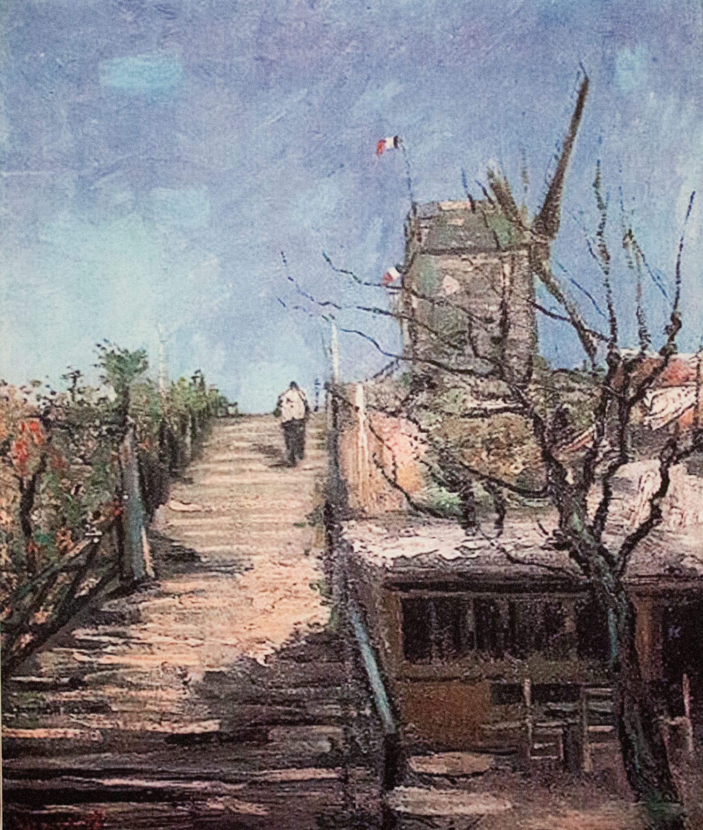 Windmill on Montmartre, 1886, by Vincent van Gogh