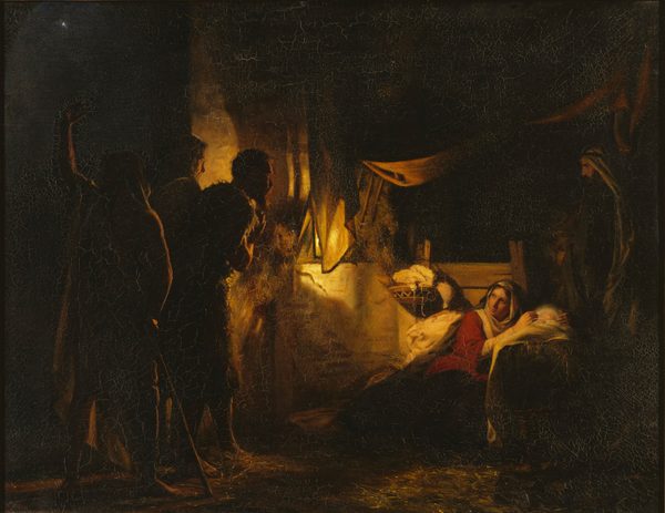 Adoration of the Shepherds by Carl Bloch