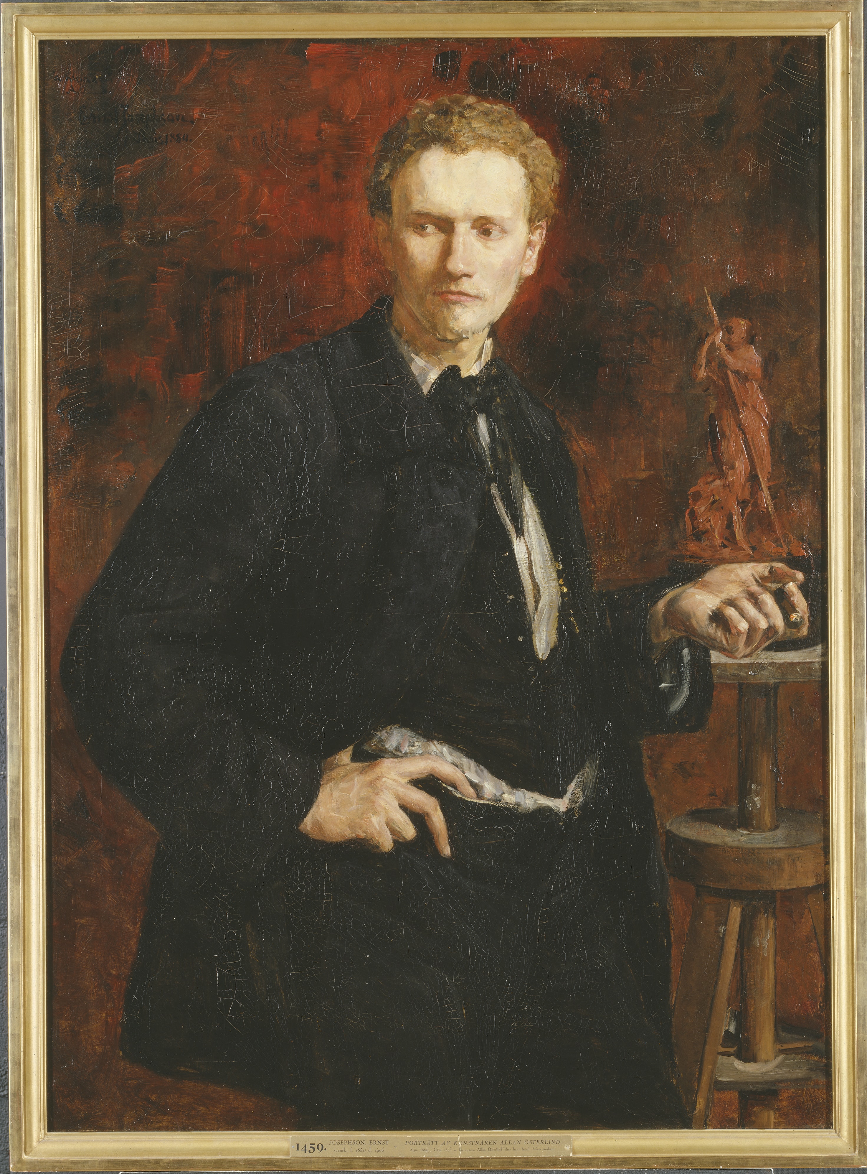 Allan Österlind, the Artist by Ernst Josephson