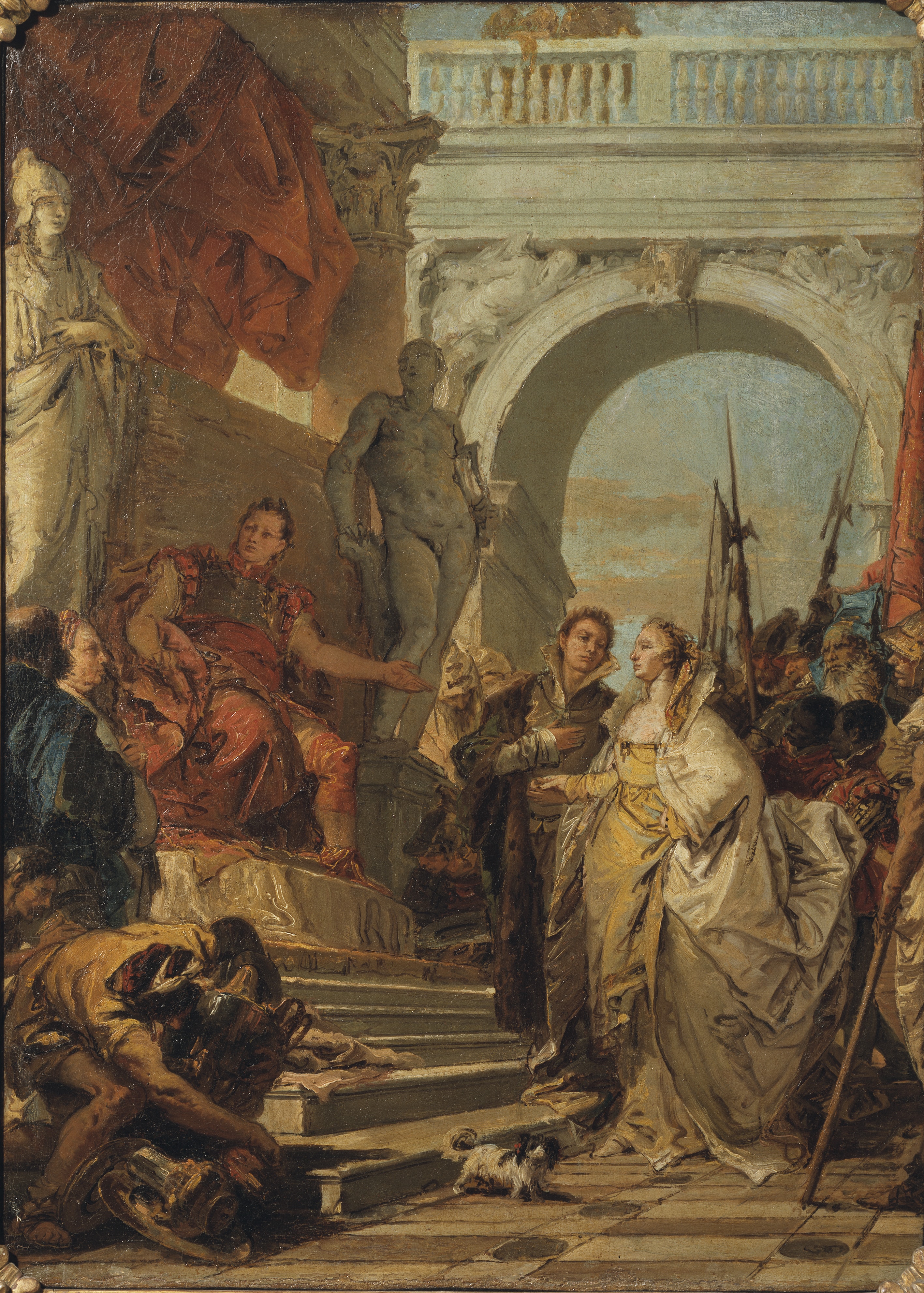 The Continence of Scipio by Giovanni Battista Tiepolo