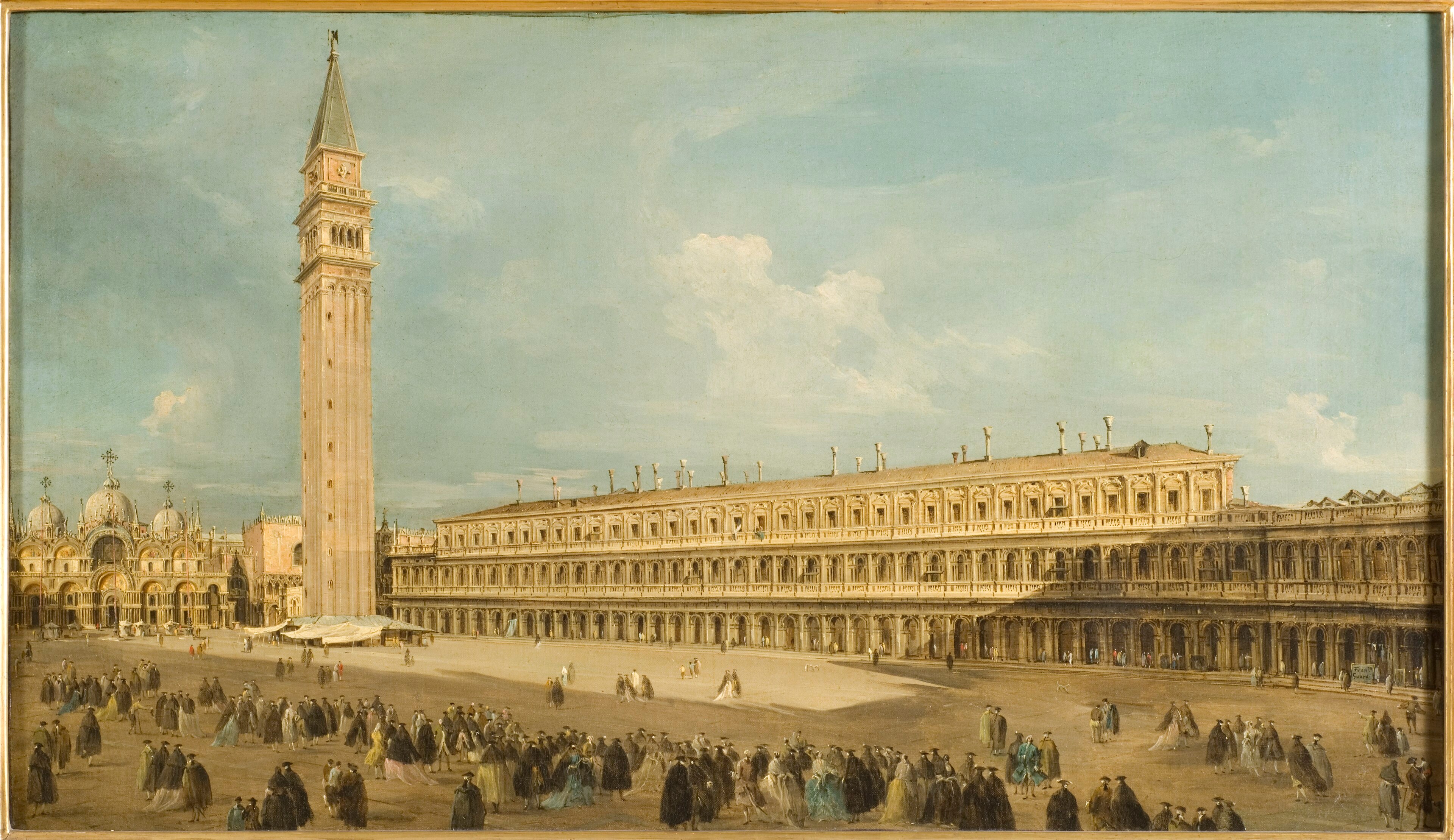 Piazza San Marco in Venice by Giacomo Guardi