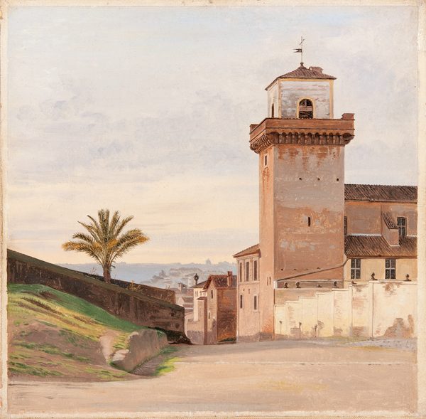 San Pietro in Vincoli, Rom by Constantin Hansen