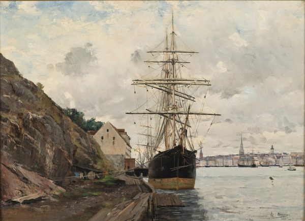 Sea Approach to Stockholm by Axel Lindman