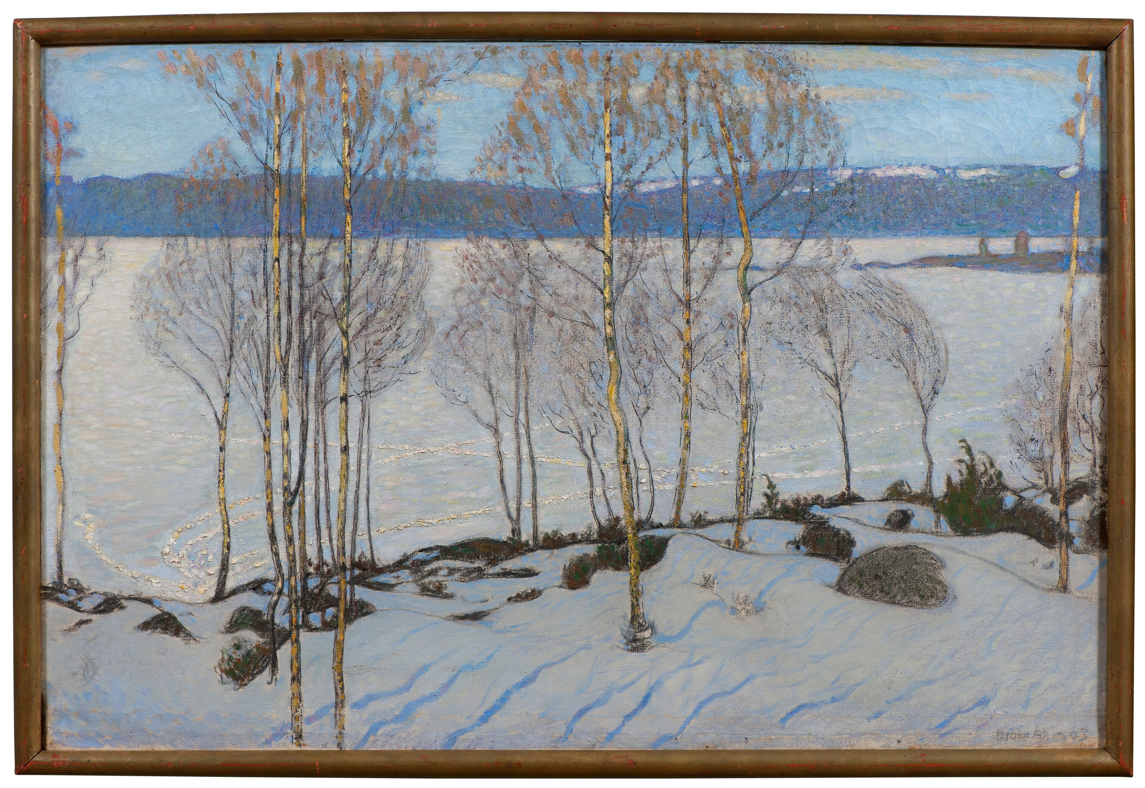 The Approach of Spring by Björn Ahlgrensson