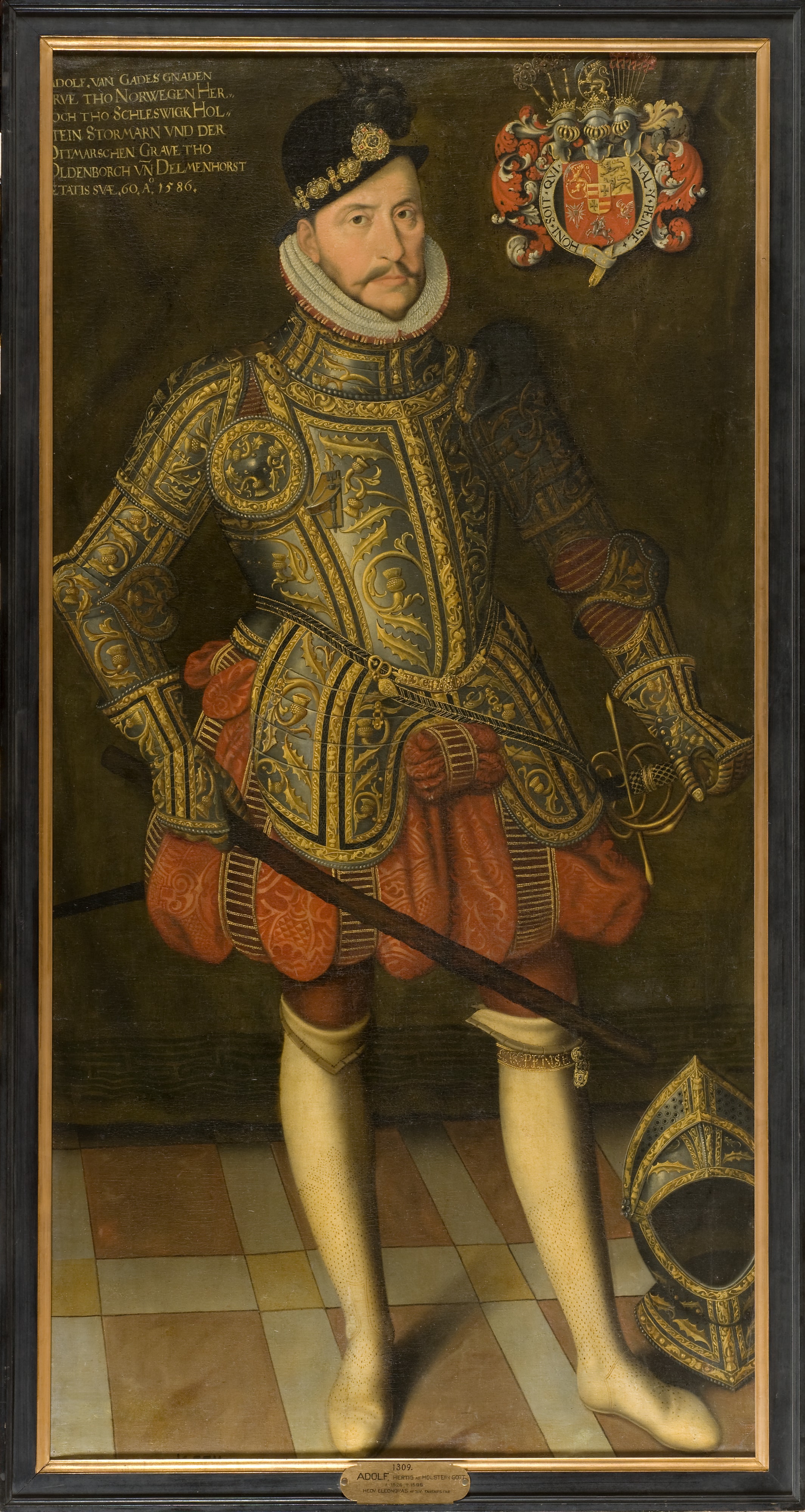 Adolf, 1526-1586, hertig av Holstein-Gottorp by Unknown author Unknown author