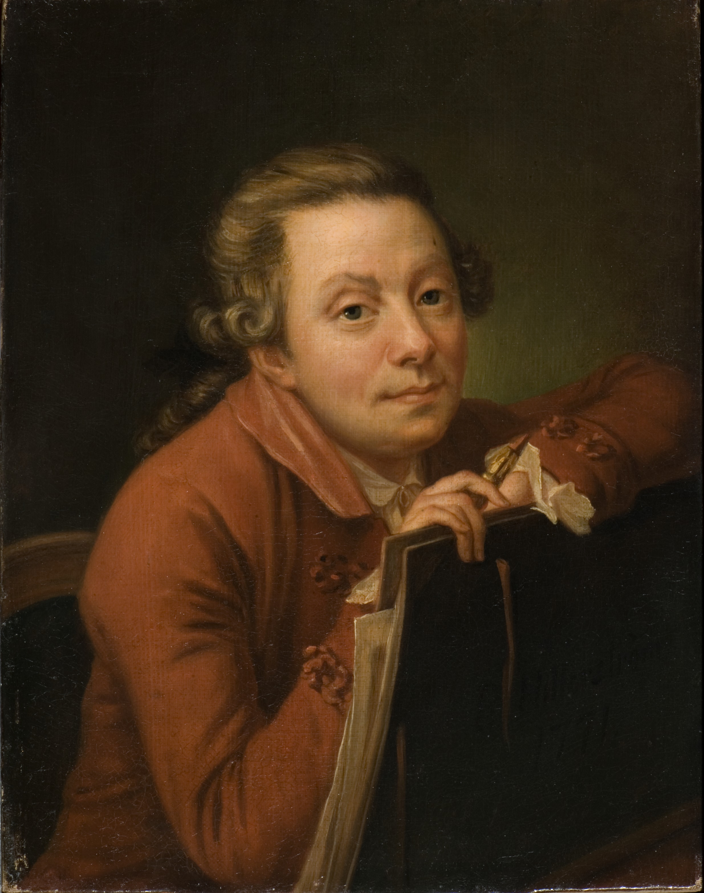 Selfportrait by Pehr Hilleström