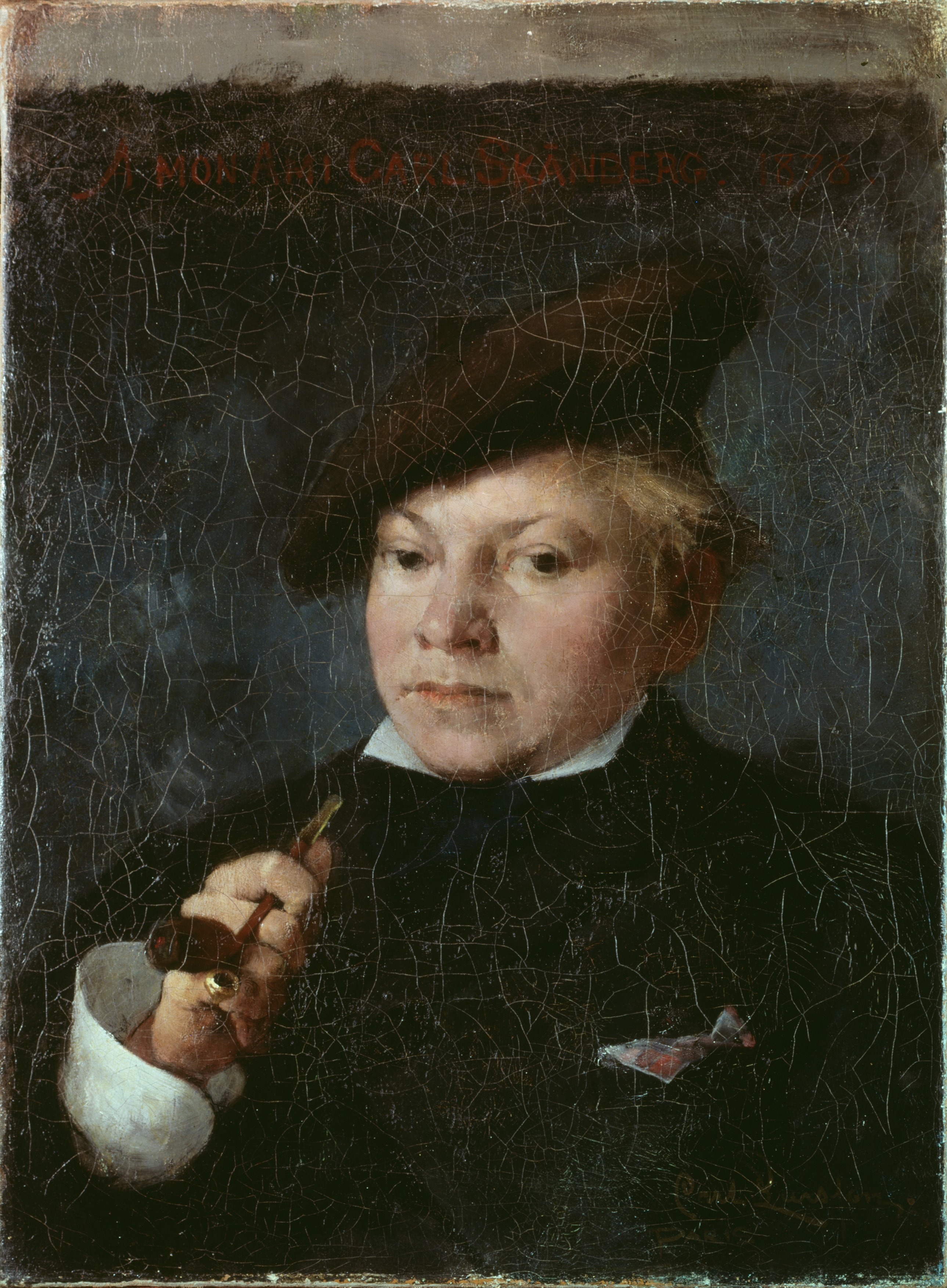 Carl Skånberg, the Artist by Carl Larsson