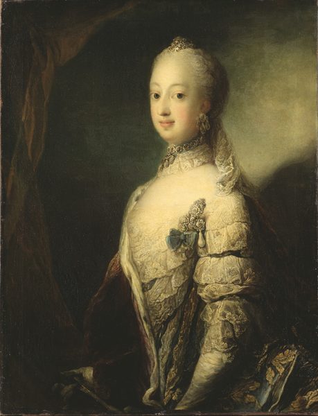 Sofia Magdalena, Queen of Sweden by Carl Gustaf Pilo