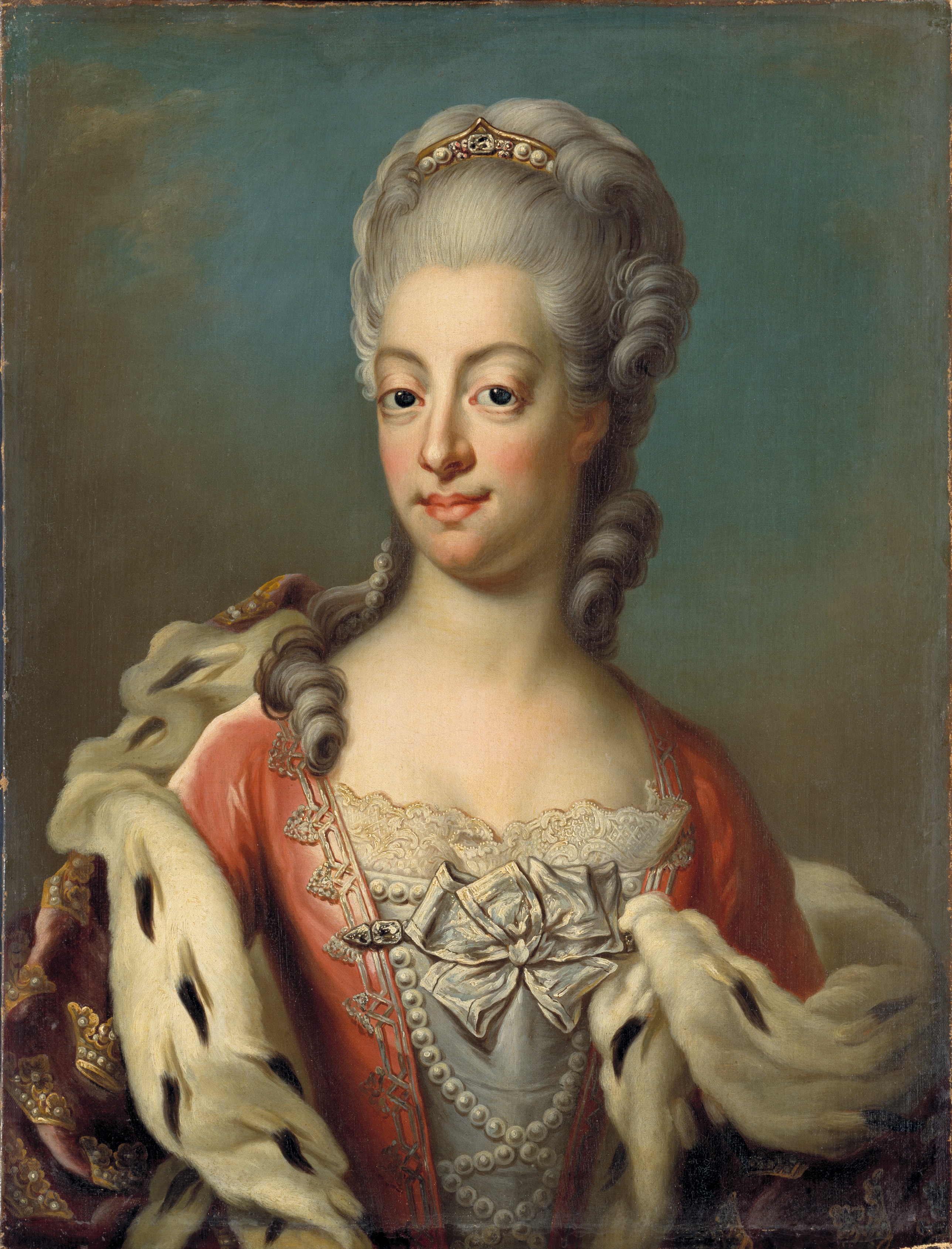 Sofia Magdalena, 1746-1813, Prinsessa av Danmark, drottning av Sverige by Jakob Björck