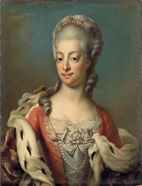 Sofia Magdalena, 1746-1813, Prinsessa av Danmark, drottning av Sverige by Jakob Björck