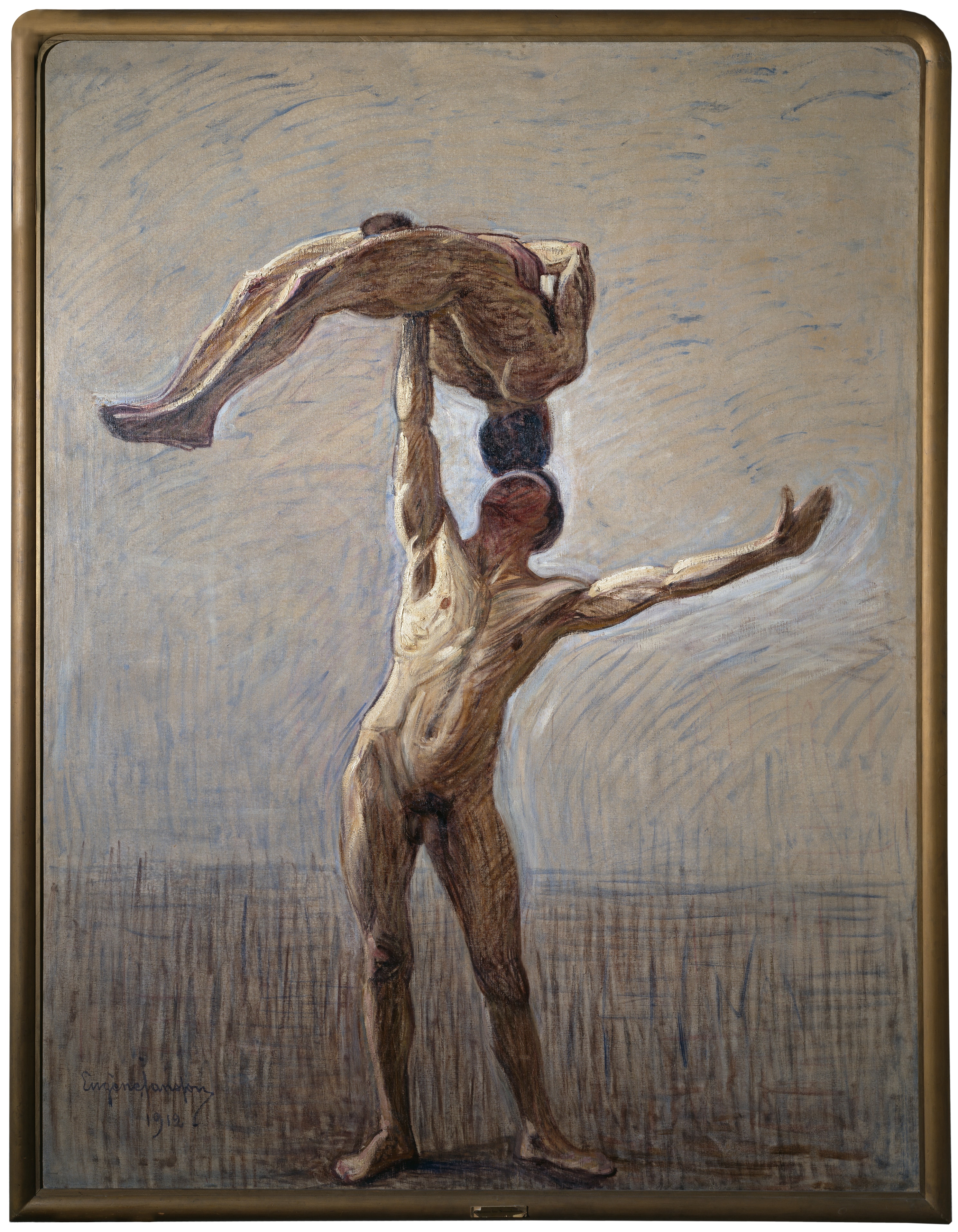 Athletes by Eugène Jansson