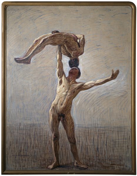 Athletes by Eugène Jansson