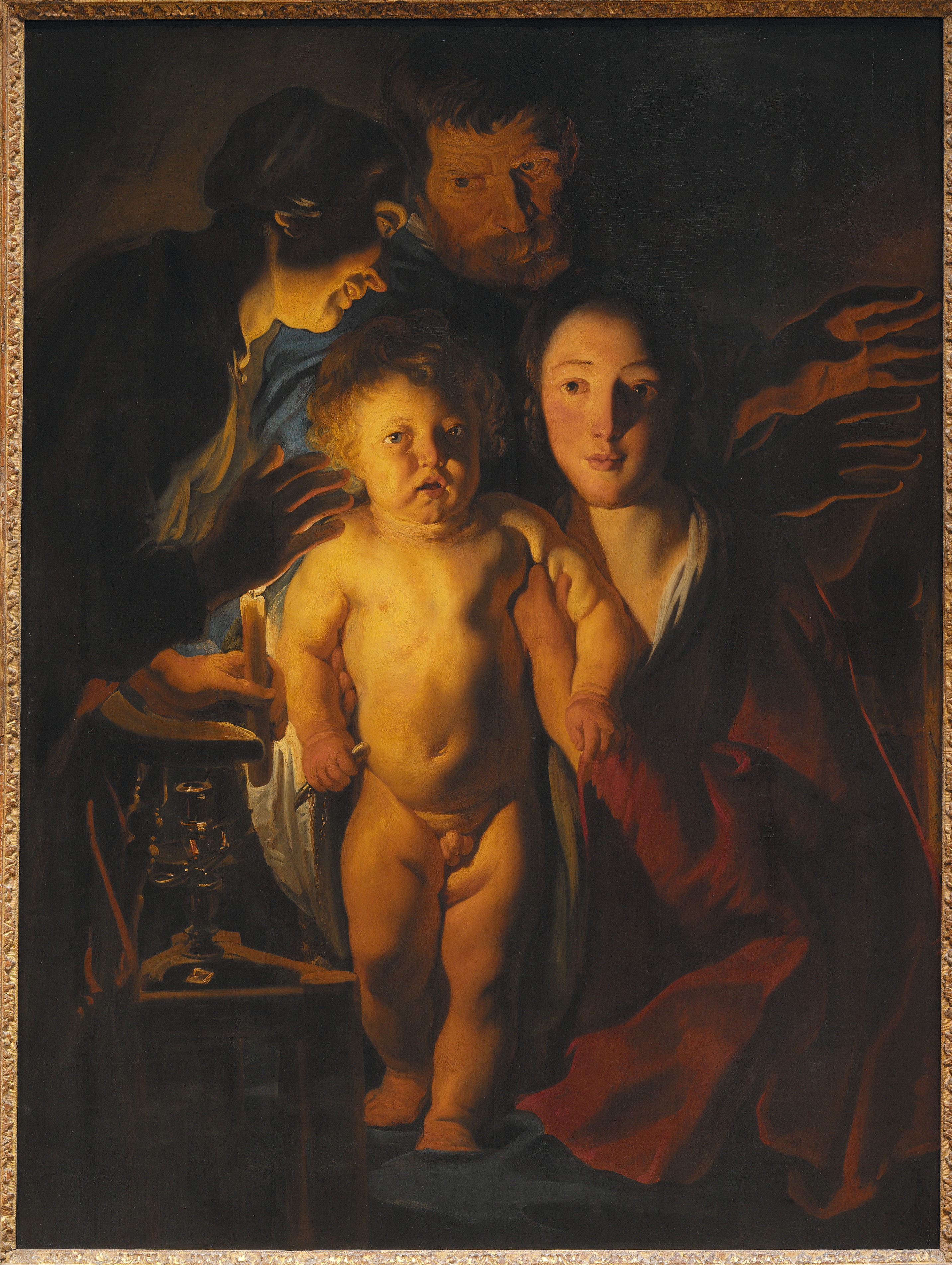 The Holy Family by Jacob Jordaens
