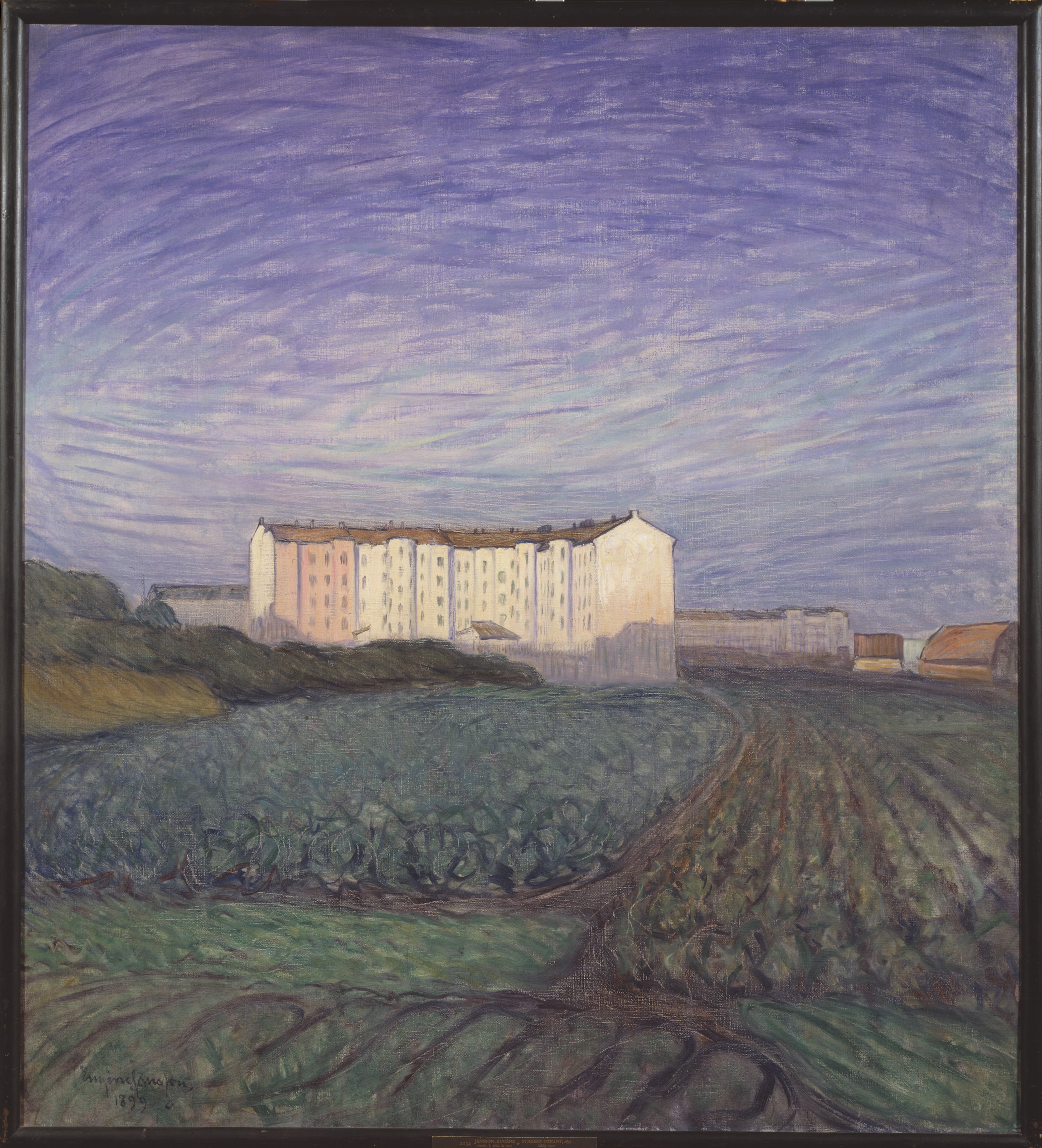 The Outskirts of the Town by Eugène Jansson
