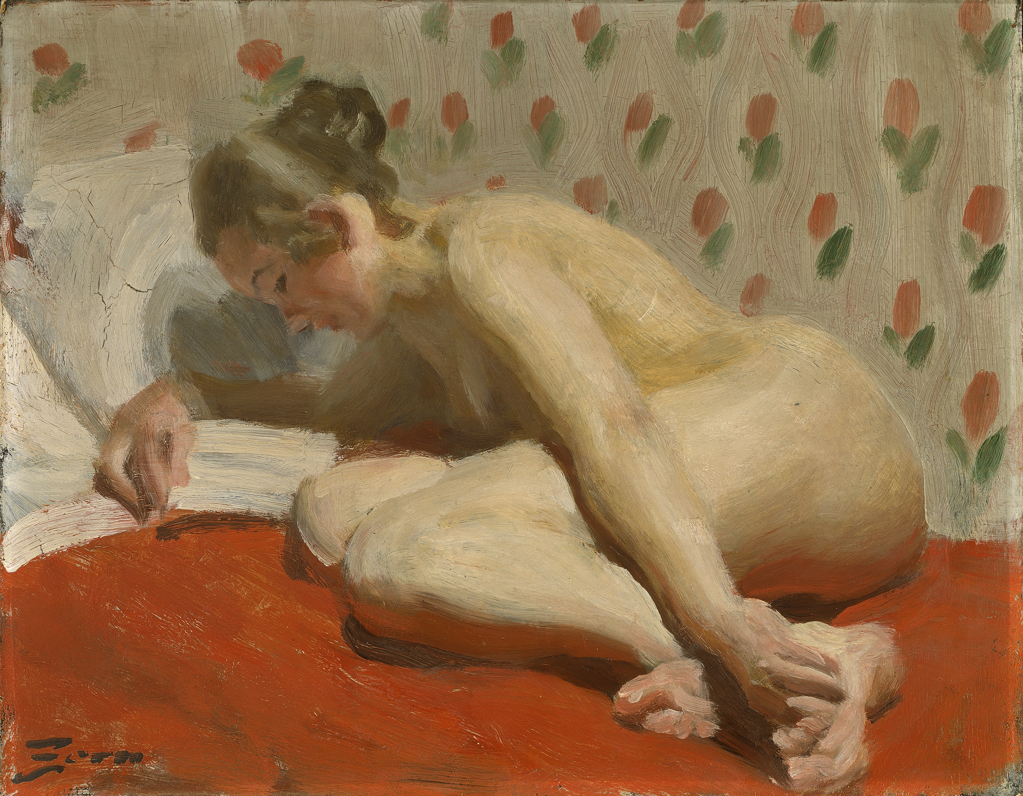 Study of a Nude by Anders Zorn